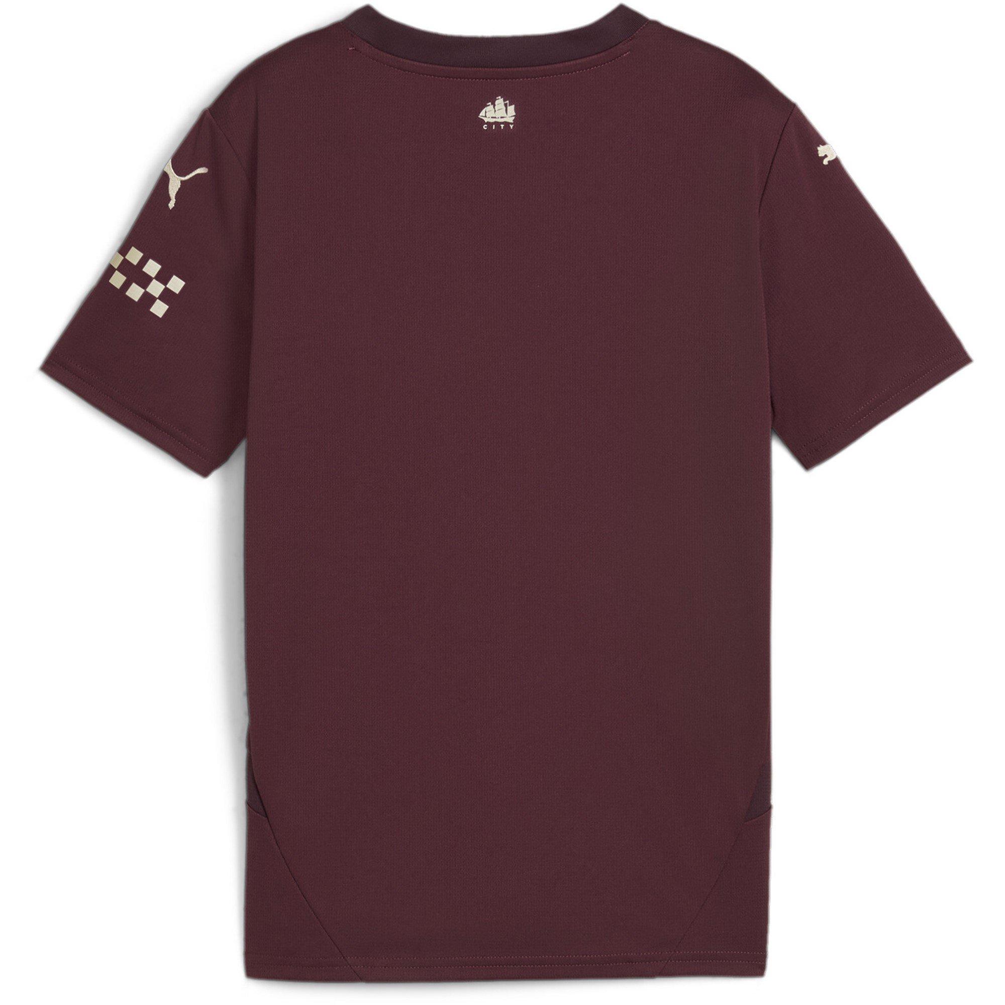 Vermelho - Puma - Manchester City Third Shirt 2024 2025 Juniors - 7