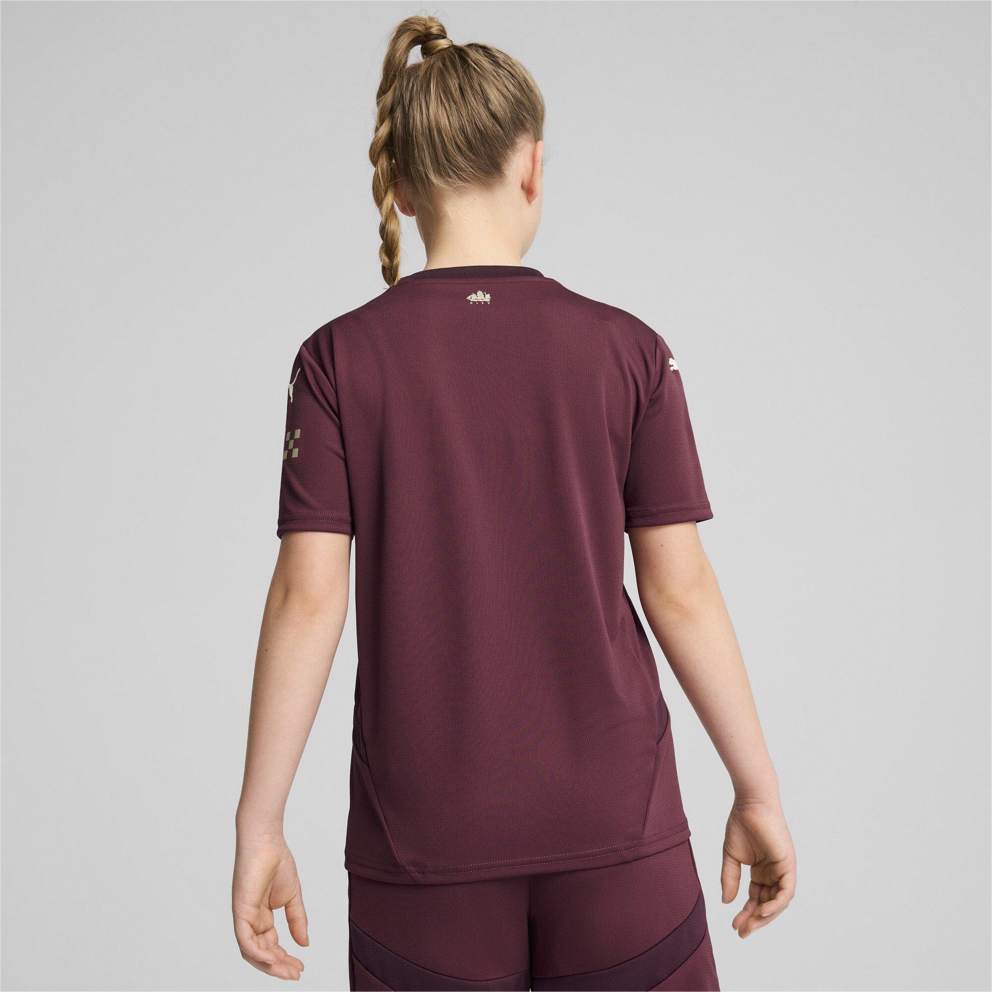 Vermelho - Puma - Manchester City Third Shirt 2024 2025 Juniors - 5