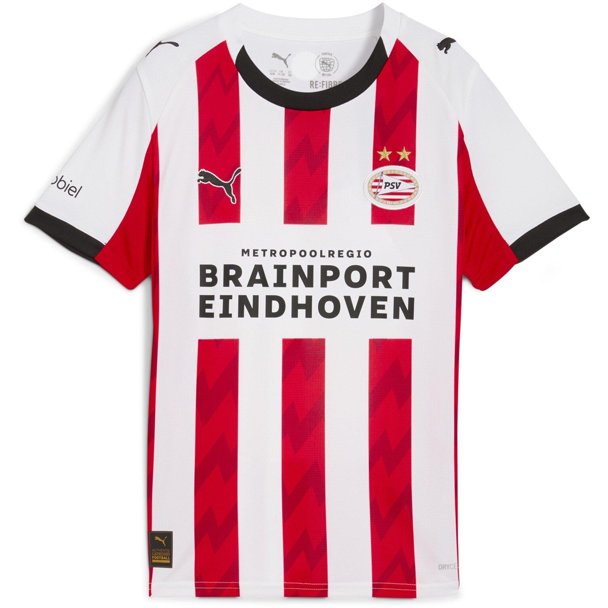 White/Red - Puma - PSV Home Shirt 2025 2026 Juniors - 1