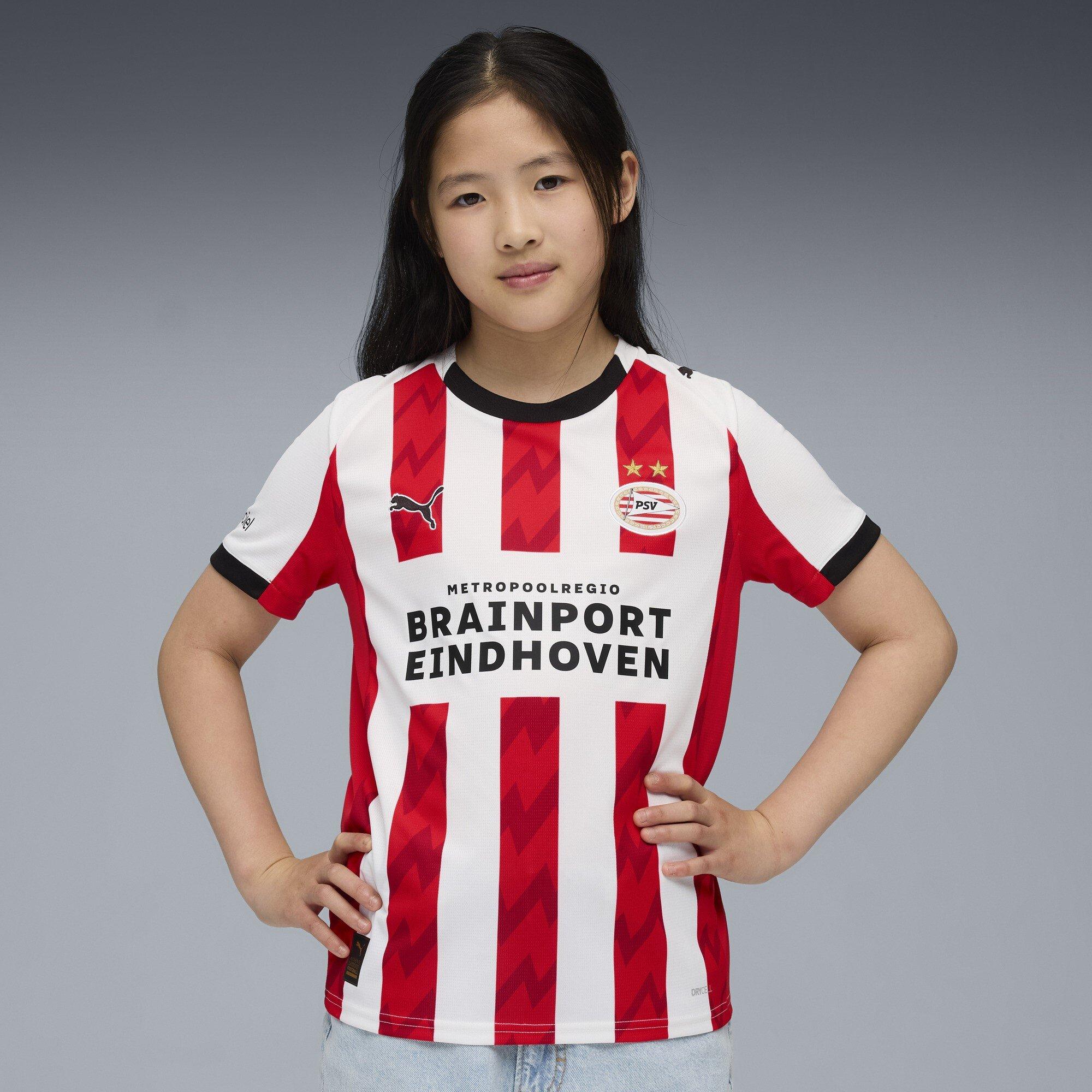 White/Red - Puma - PSV Home Shirt 2025 2026 Juniors - 3