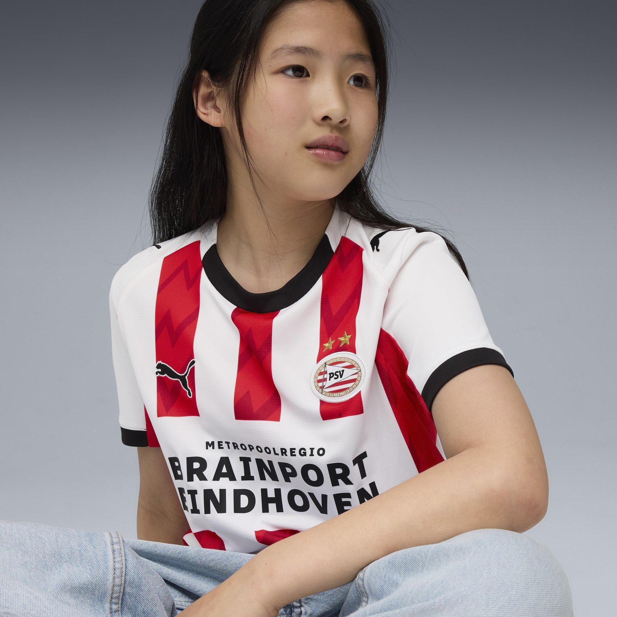 White/Red - Puma - PSV Home Shirt 2025 2026 Juniors - 5