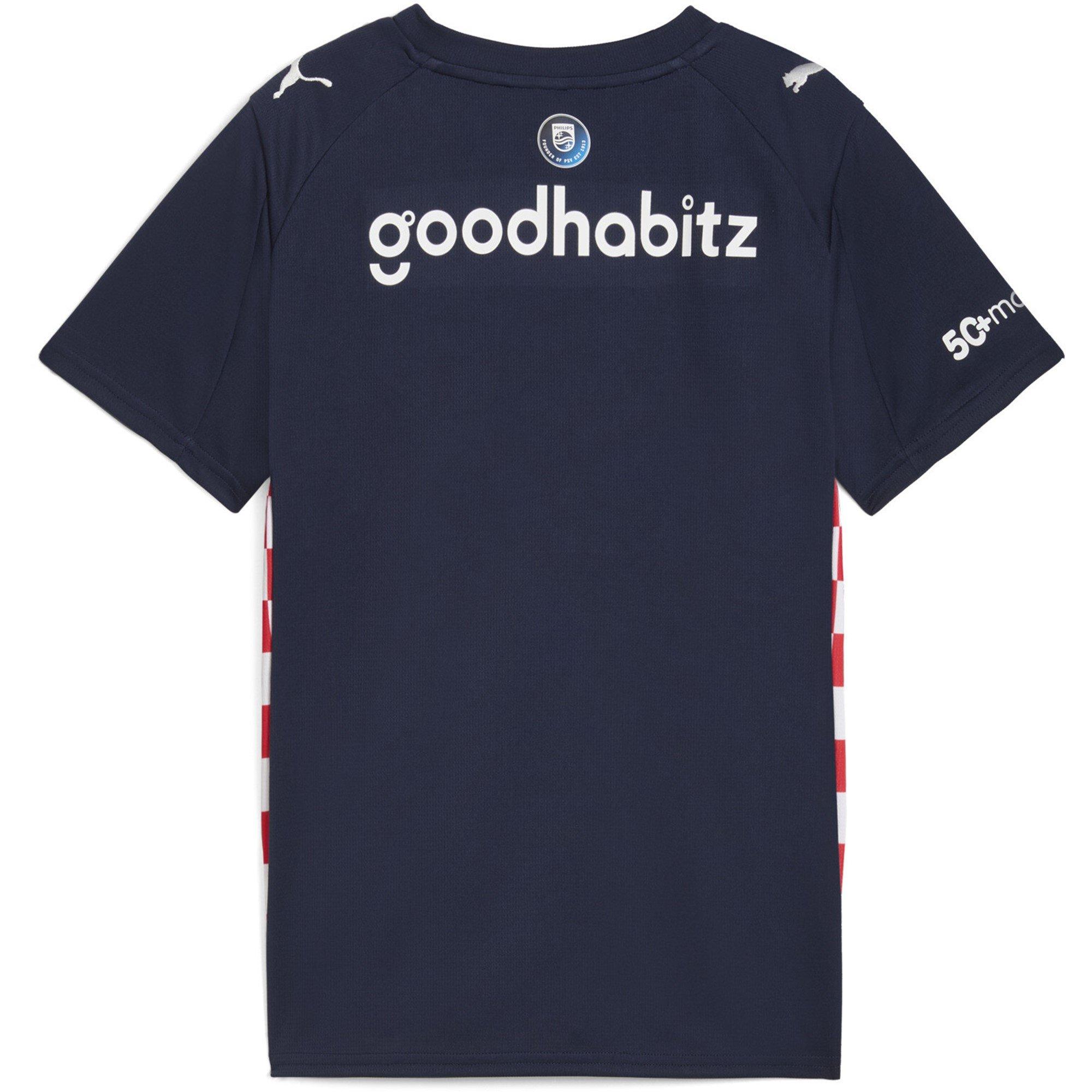 Blu Marino/Bianco - Puma - PSV Away Shirt 2025 2026 Juniors - 2