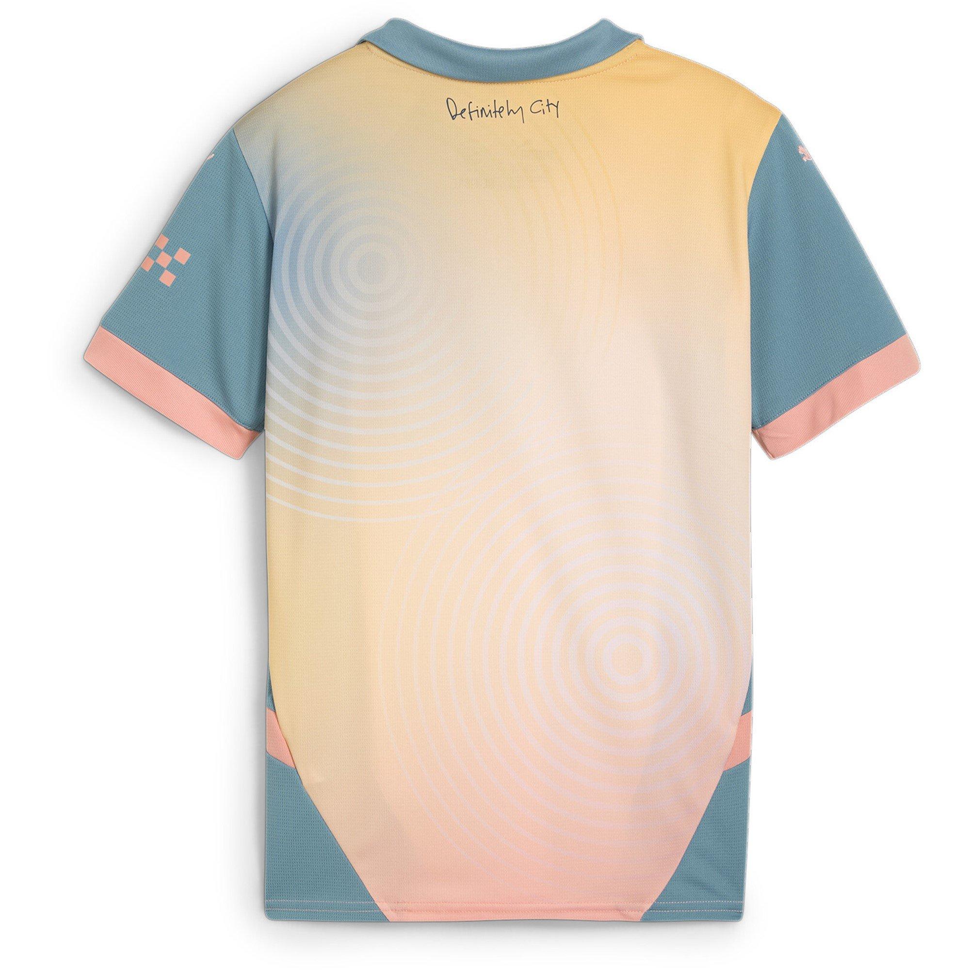 Blue - Puma - Manchester City FC Fourth Shirt 2024 2025 Juniors - 6