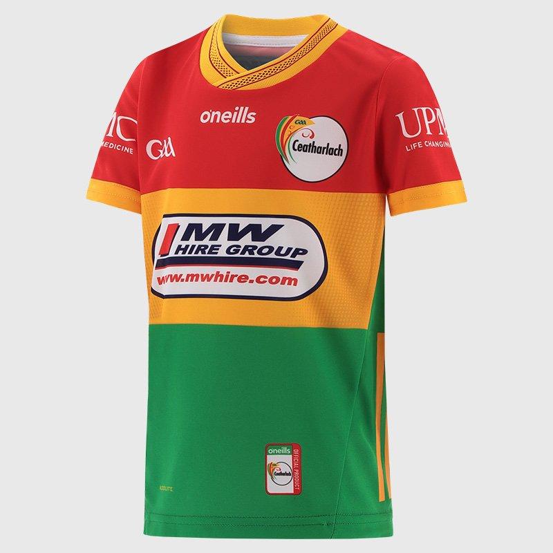 Groen/Rood Schreeuw - ONeills - O'Neills Carlow Home Shirt 2025 Juniors - 1