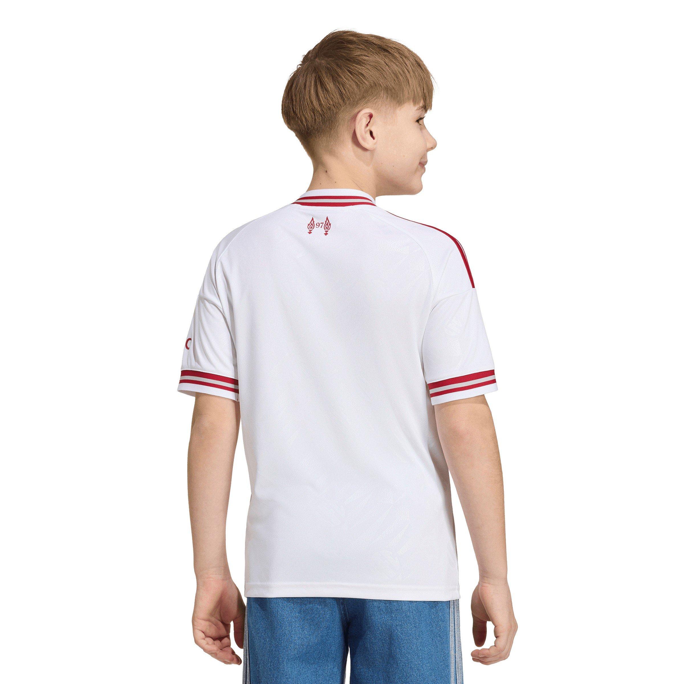 White/Red - adidas - Liverpool Away Shirt 2026/27 Juniors - 4
