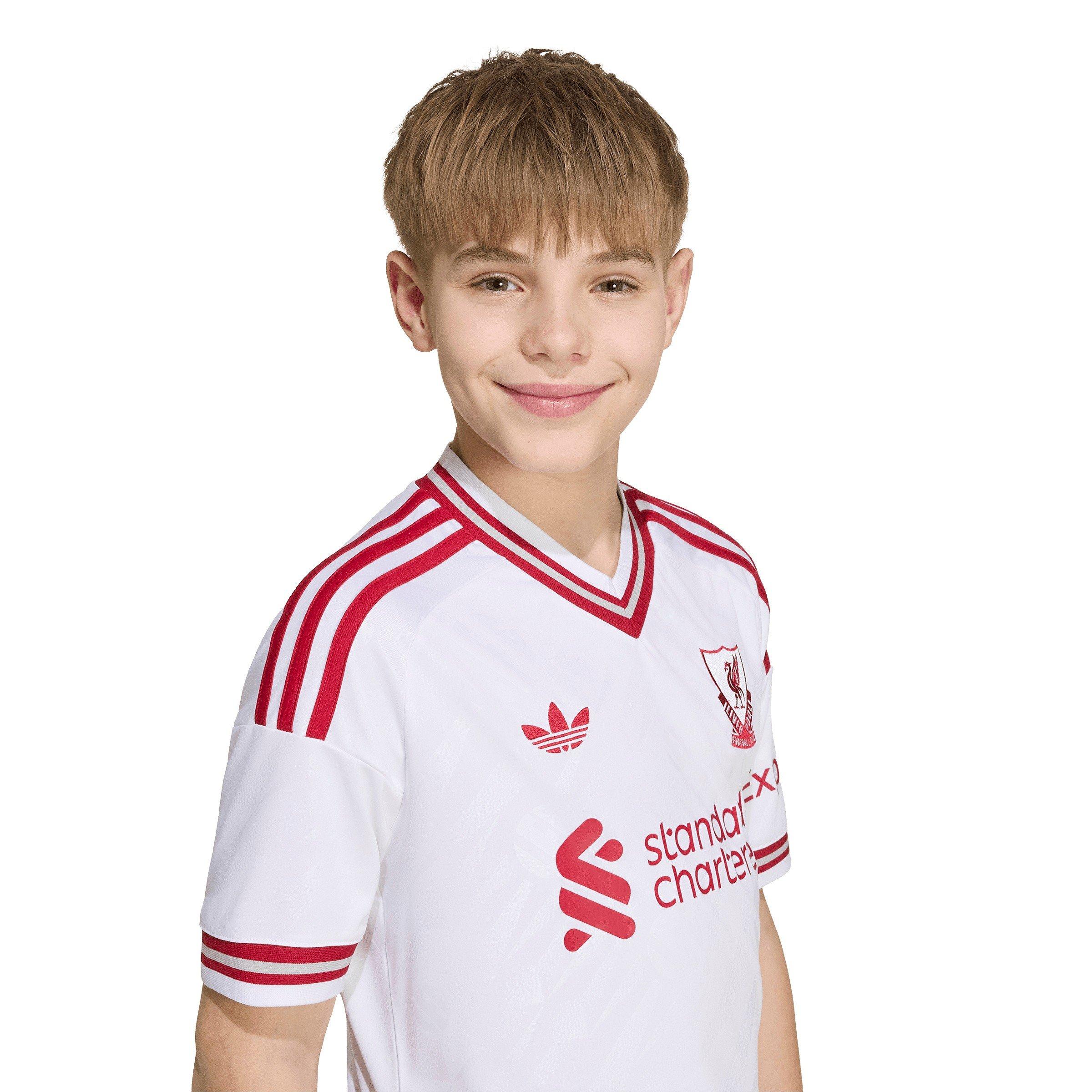 White/Red - adidas - Liverpool Away Shirt 2026/27 Juniors - 5