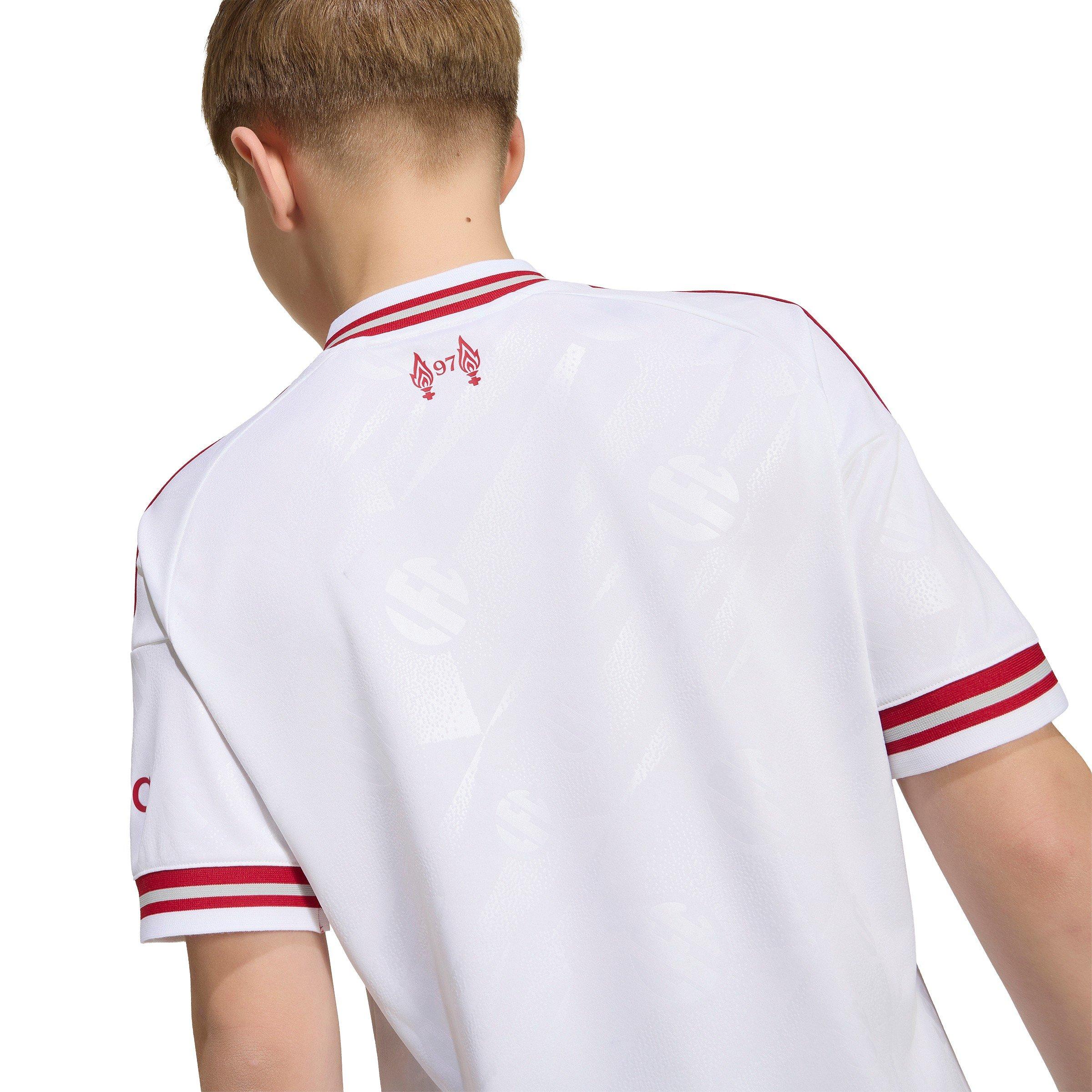 White/Red - adidas - Liverpool Away Shirt 2026/27 Juniors - 6