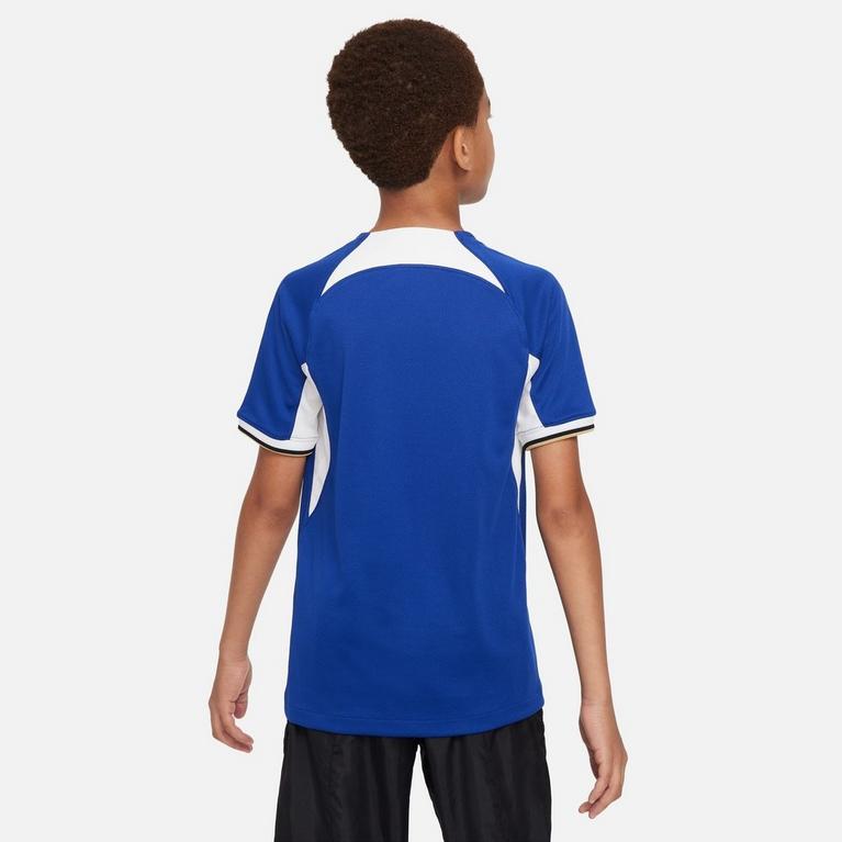 Bleu/Or - Nike - Chelsea Home Shirt 2023 2024 Juniors - 4