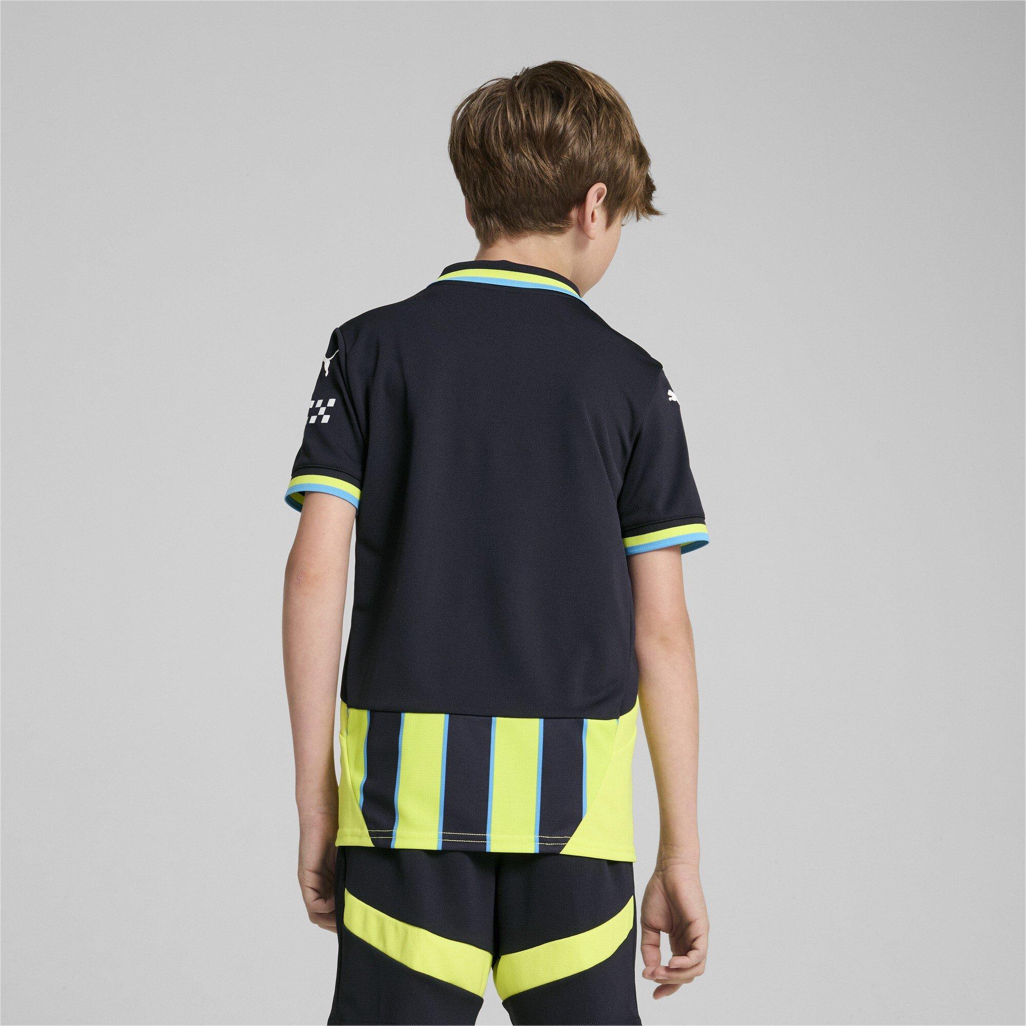 Yellow - Puma - Manchester City Away Shirt 2024 2025 Juniors - 5