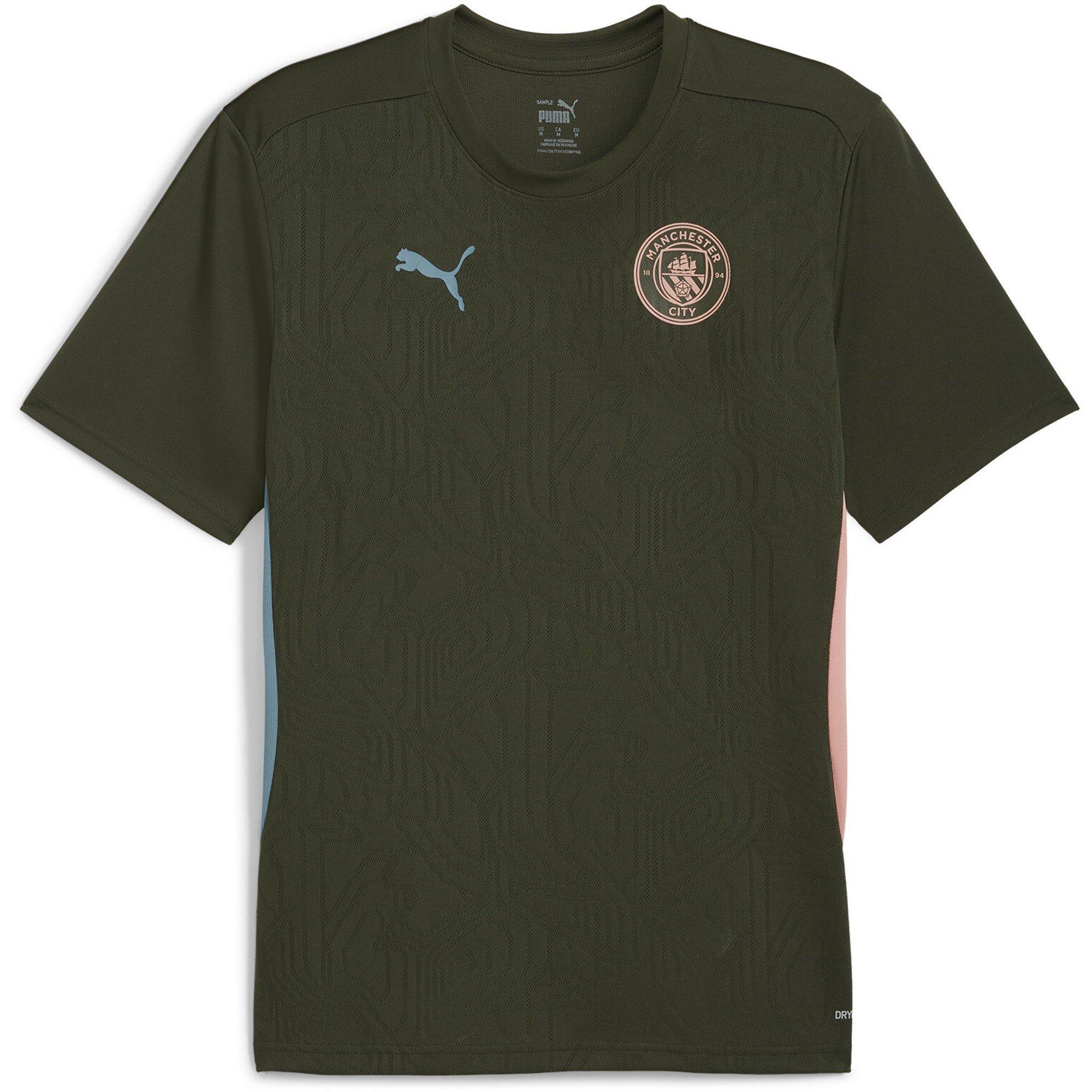 Khaki - Puma - Manchester City Training Shirt 2024 2025 Adults - 1