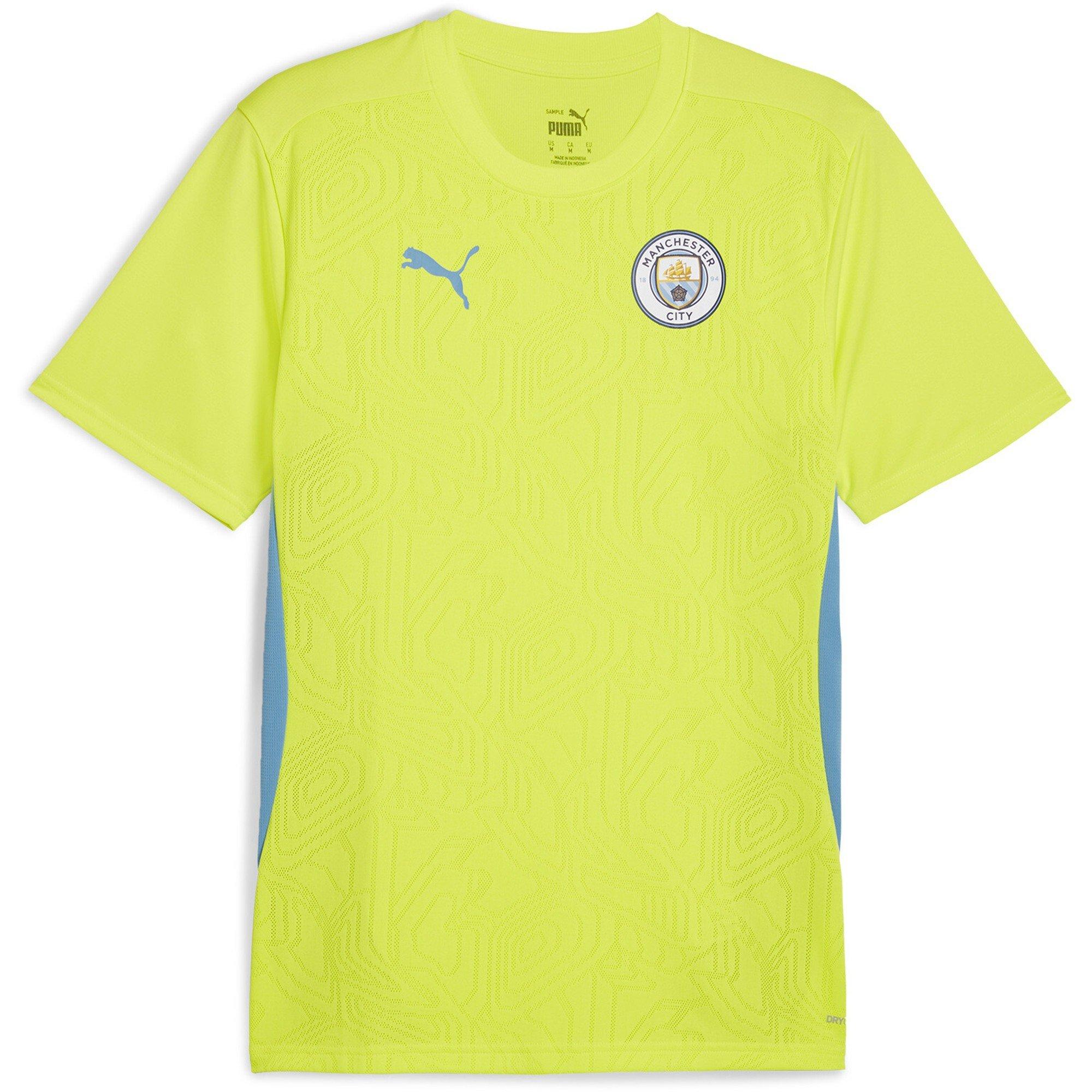 Amarillo - Puma - Manchester City FC Training Shirt 2024 2025 Adults - 1