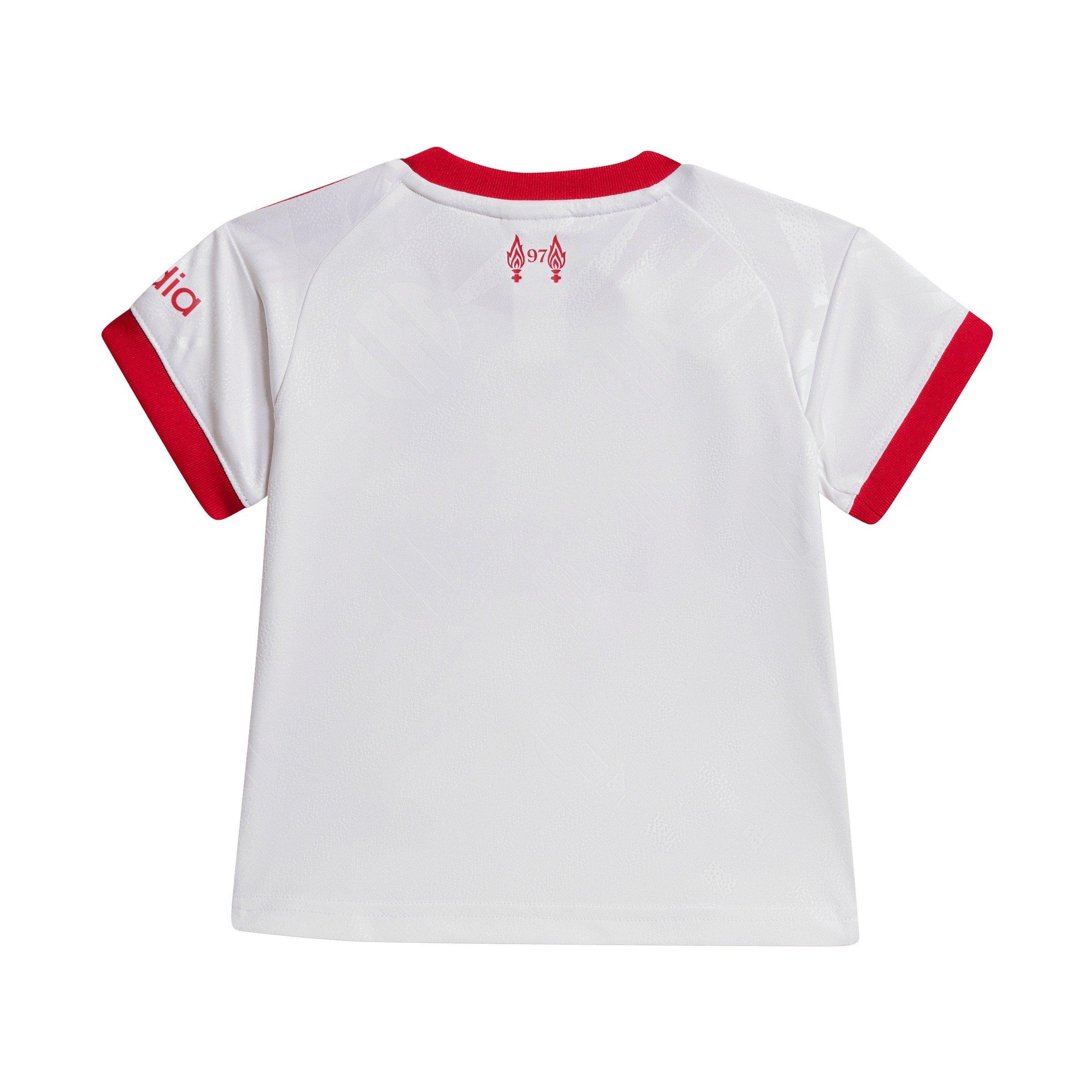 White/Red - adidas - Liverpool Away Baby Kit 2026/27 - 3
