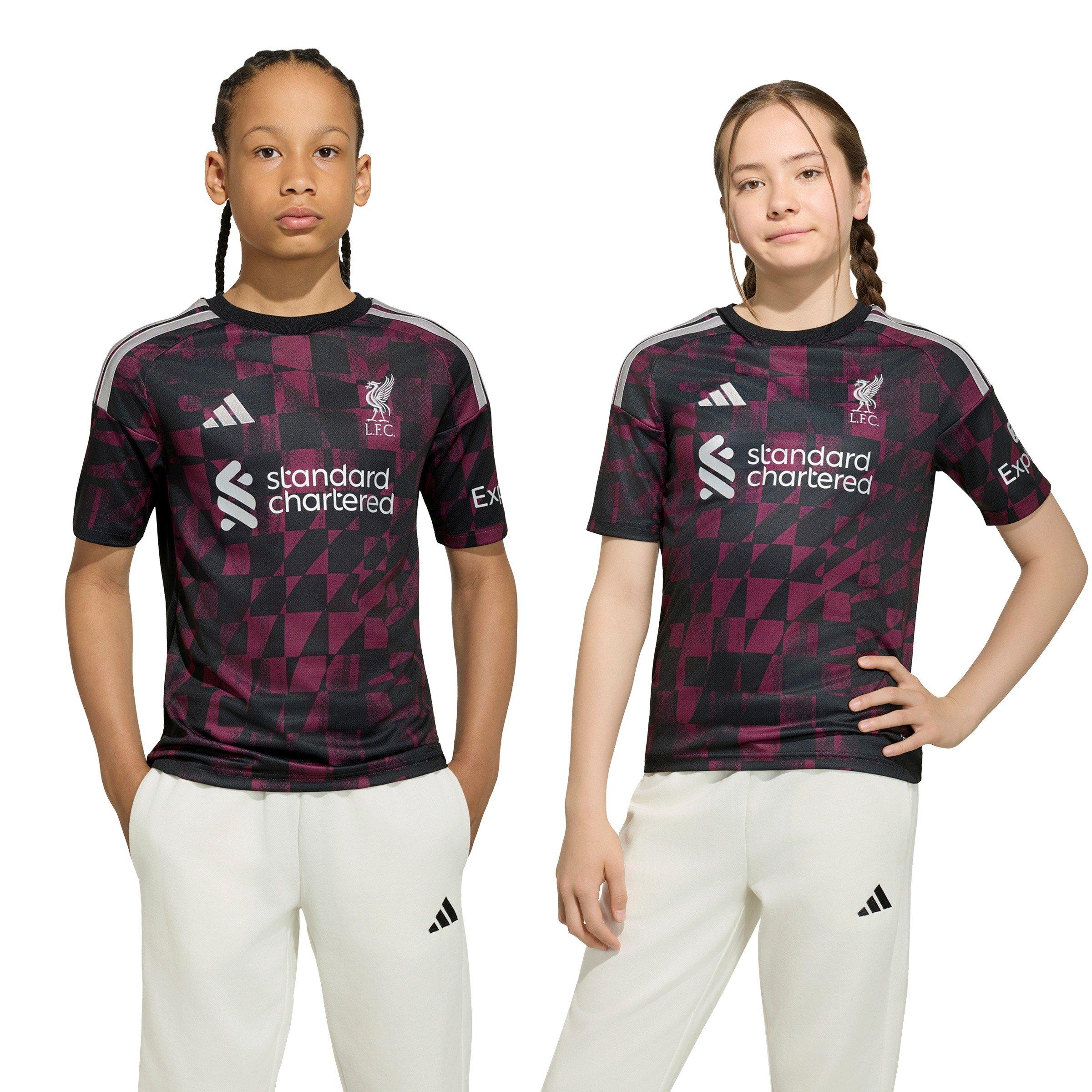 Schwarz/Silber - adidas - Liverpool Third Shirt 2026/27 Juniors - 3