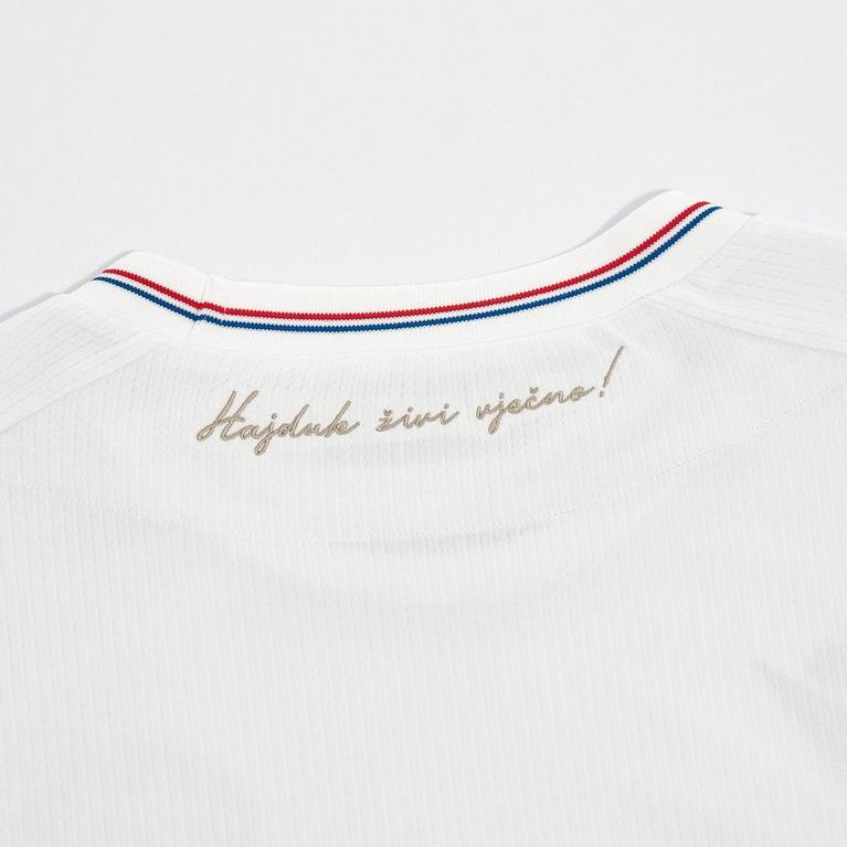 Blanc - Macron - Hajduk Split Home Shirt 2023 2024 Adults - 4