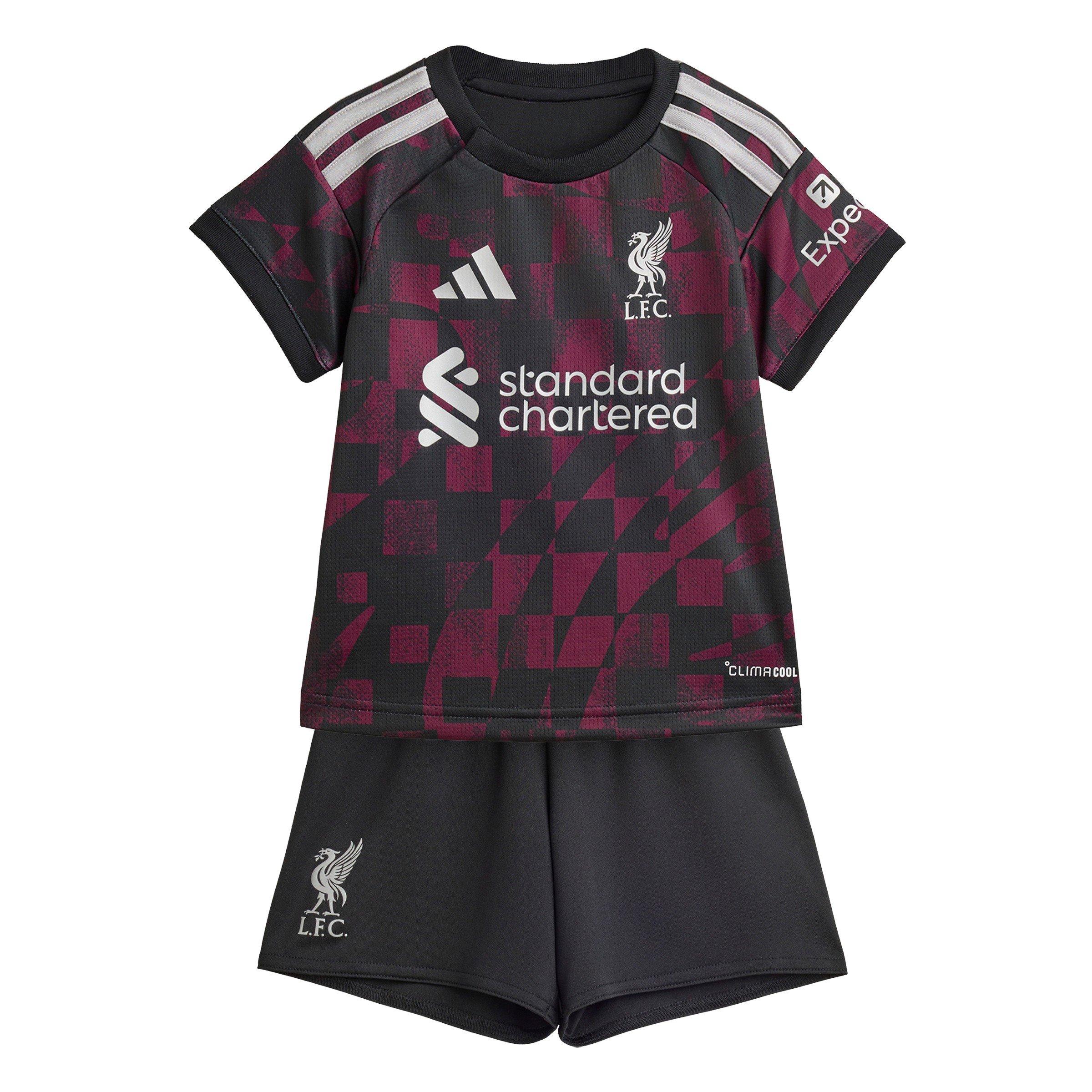 Schwarz/Silber - adidas - Liverpool Third Baby Kit 2026/27 - 1