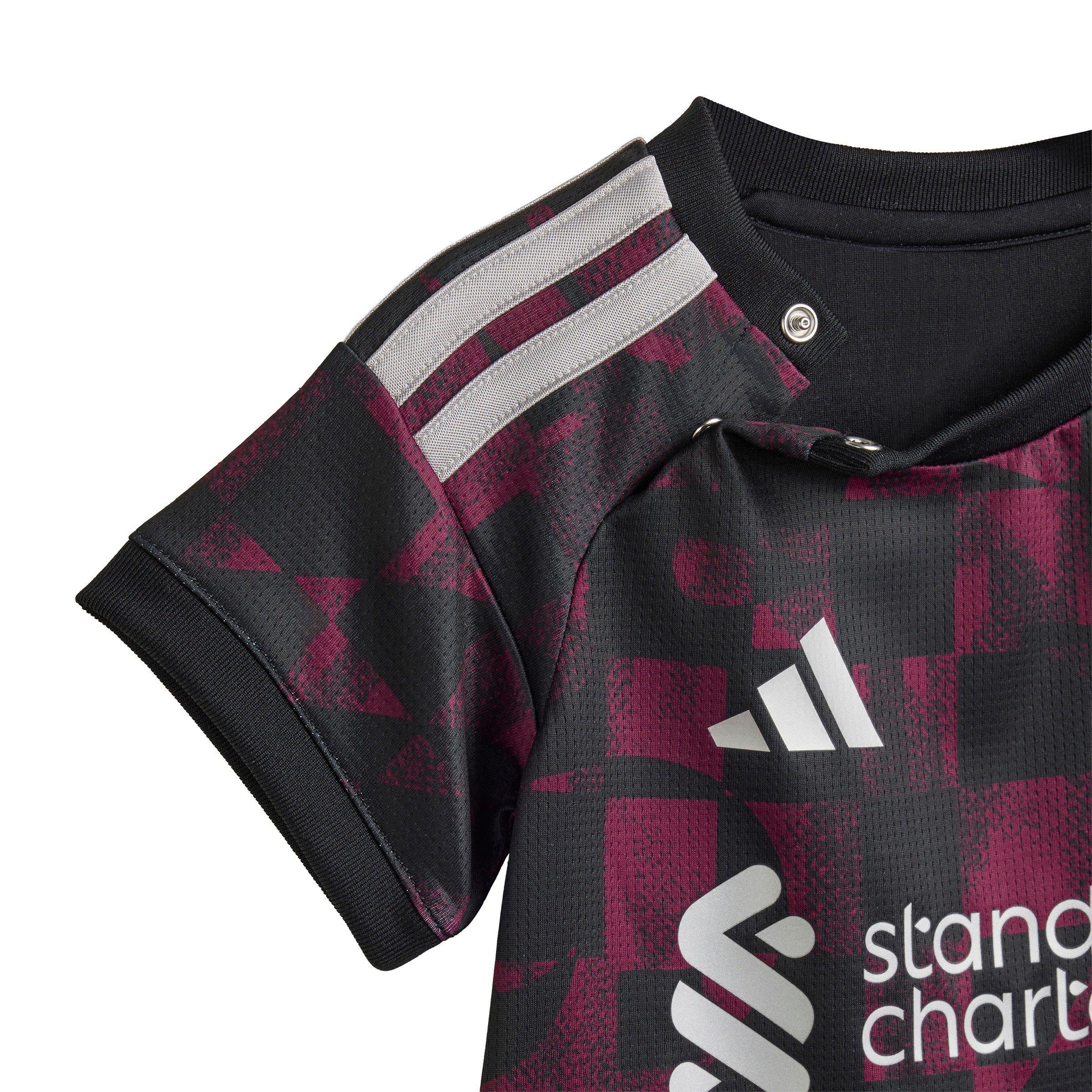 Schwarz/Silber - adidas - Liverpool Third Baby Kit 2026/27 - 3