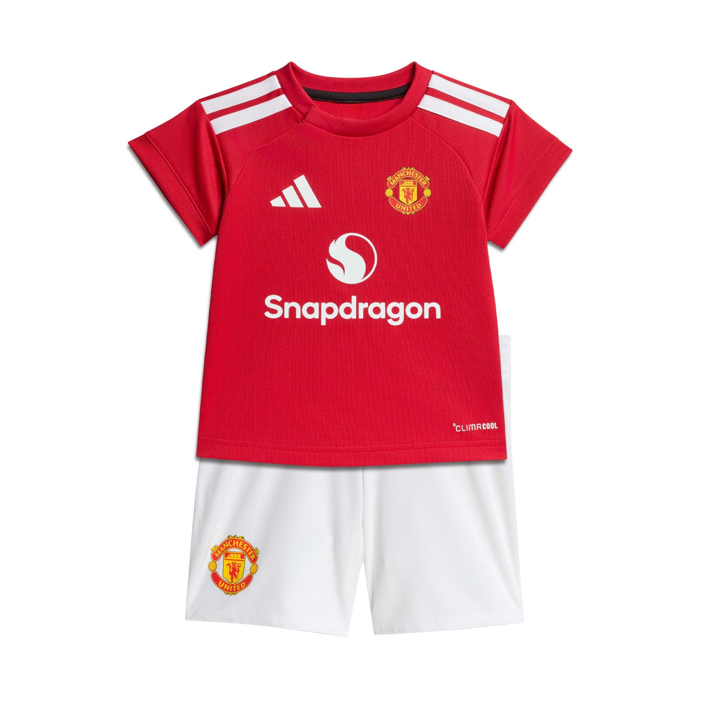 Rood/Wit - adidas - Kids Manchester United Home Mini Kit 2026 2027 - 1