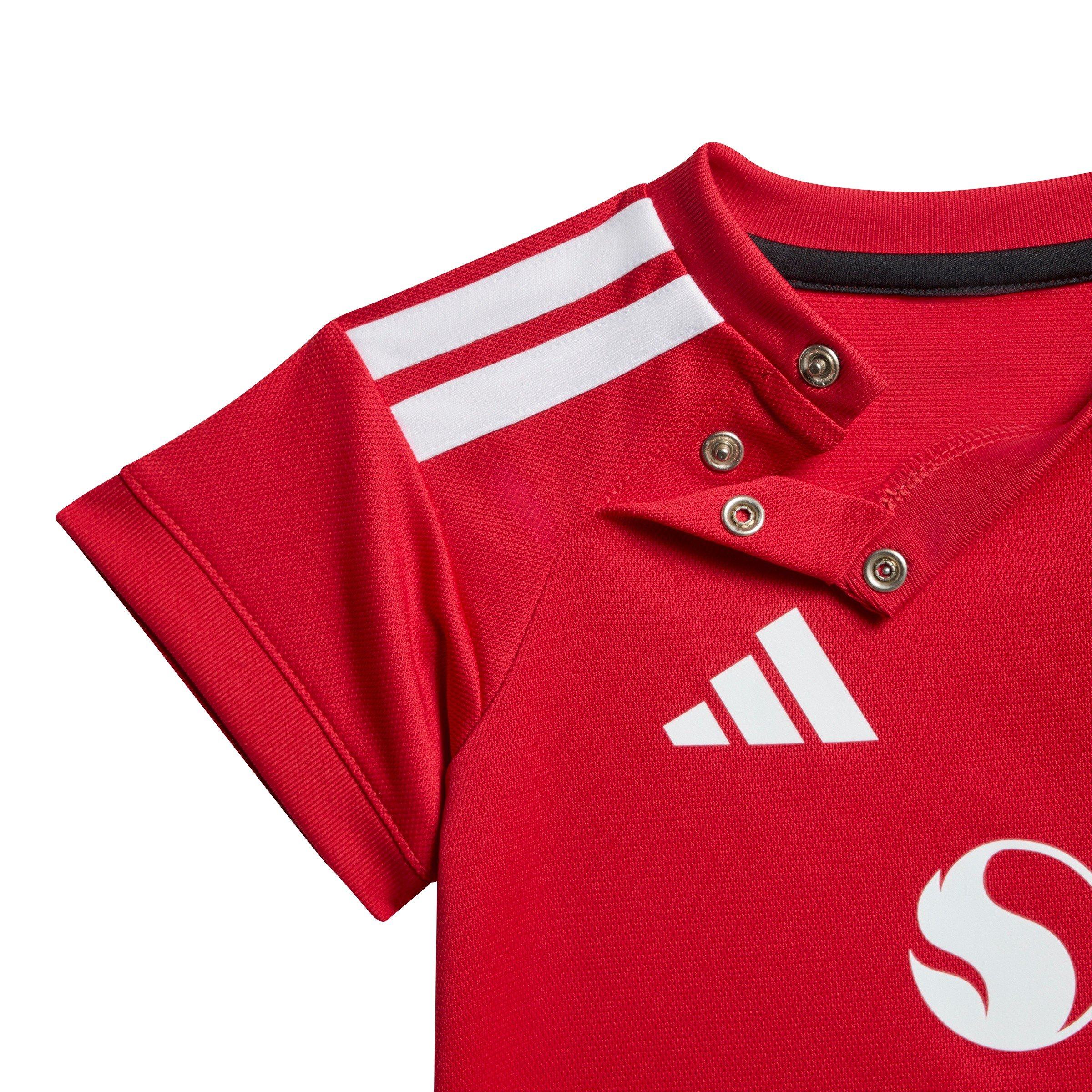 Rood/Wit - adidas - Kids Manchester United Home Mini Kit 2026 2027 - 5