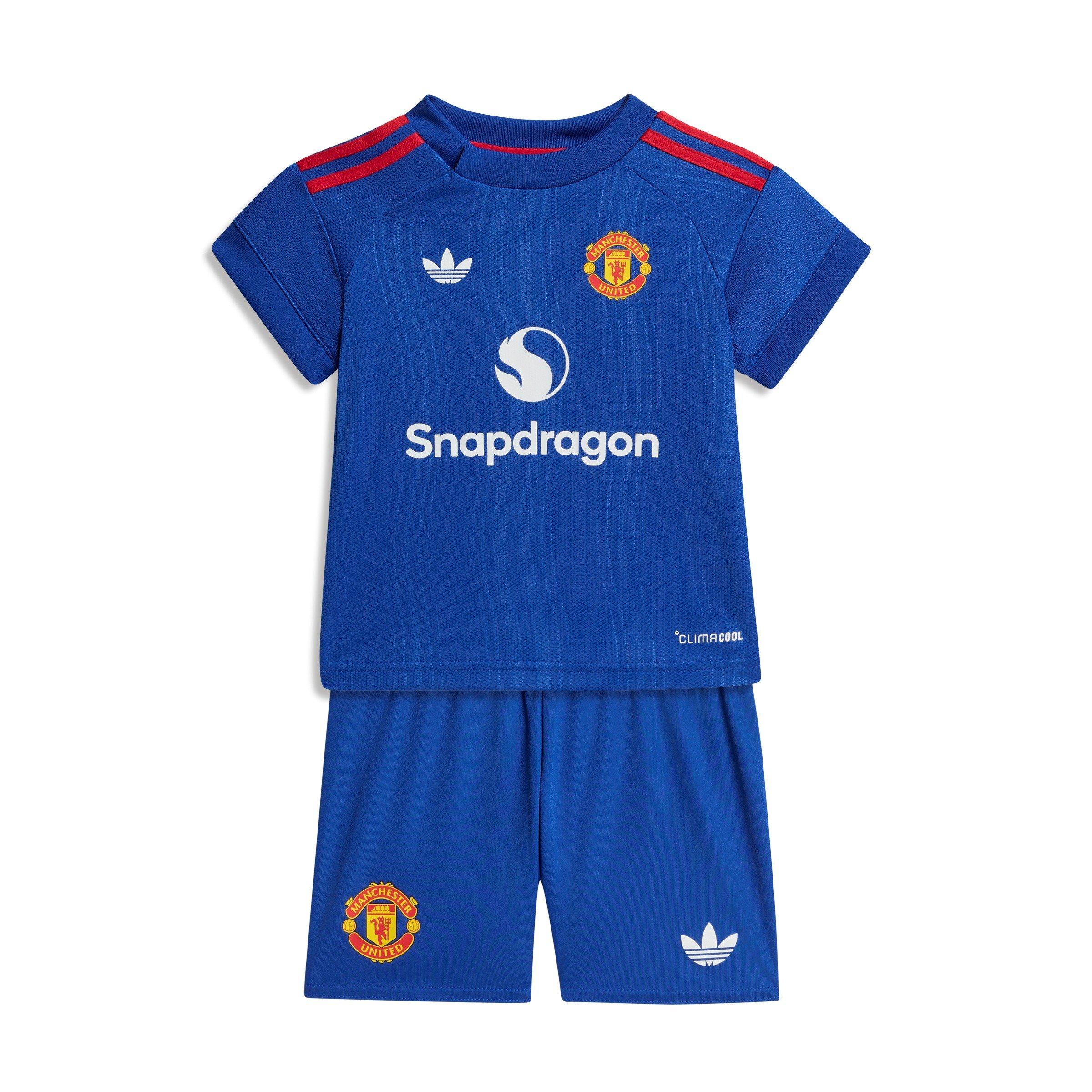 Bleu/Rouge - adidas - Manchester United Away Baby Kit 2026/27 - 1