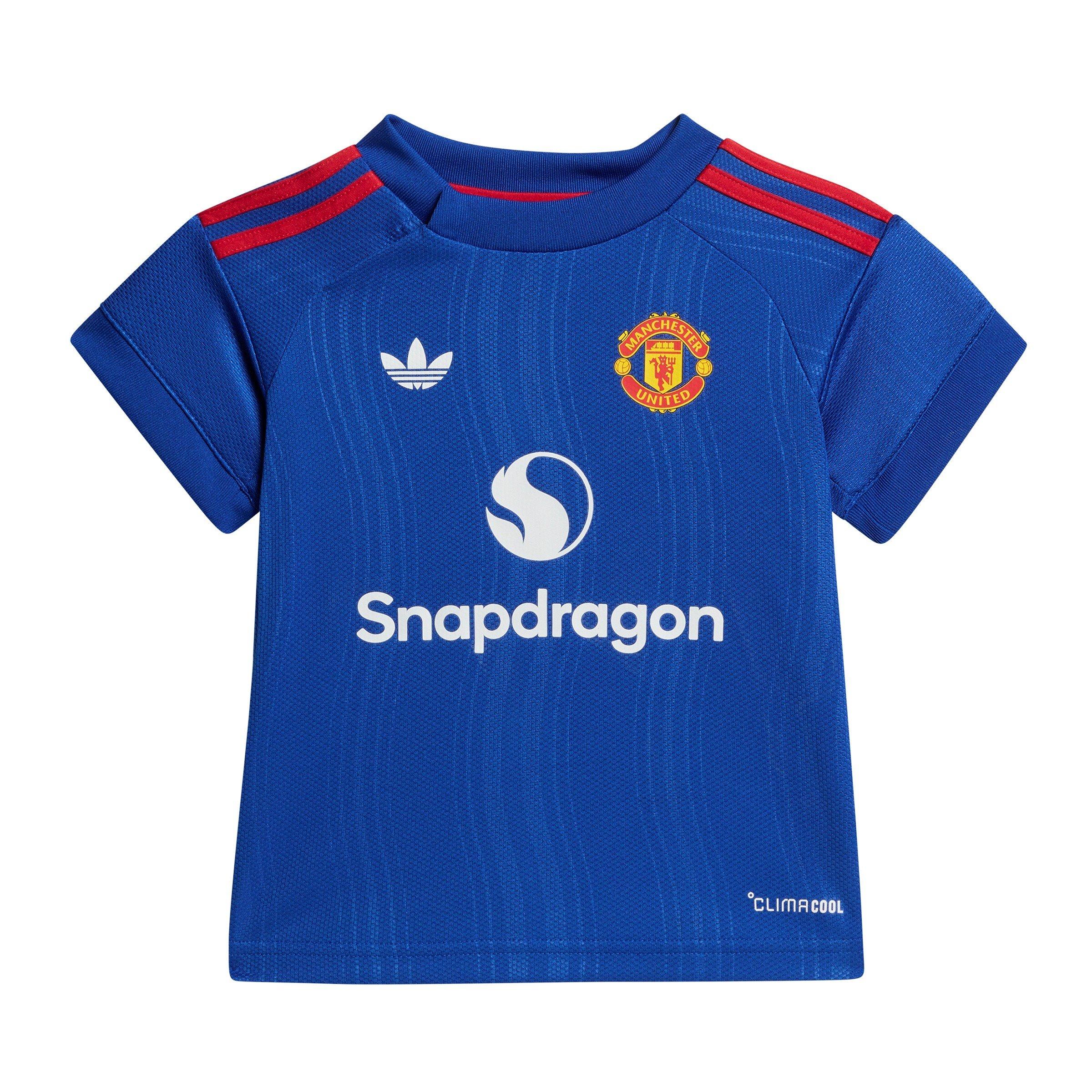 Bleu/Rouge - adidas - Manchester United Away Baby Kit 2026/27 - 2