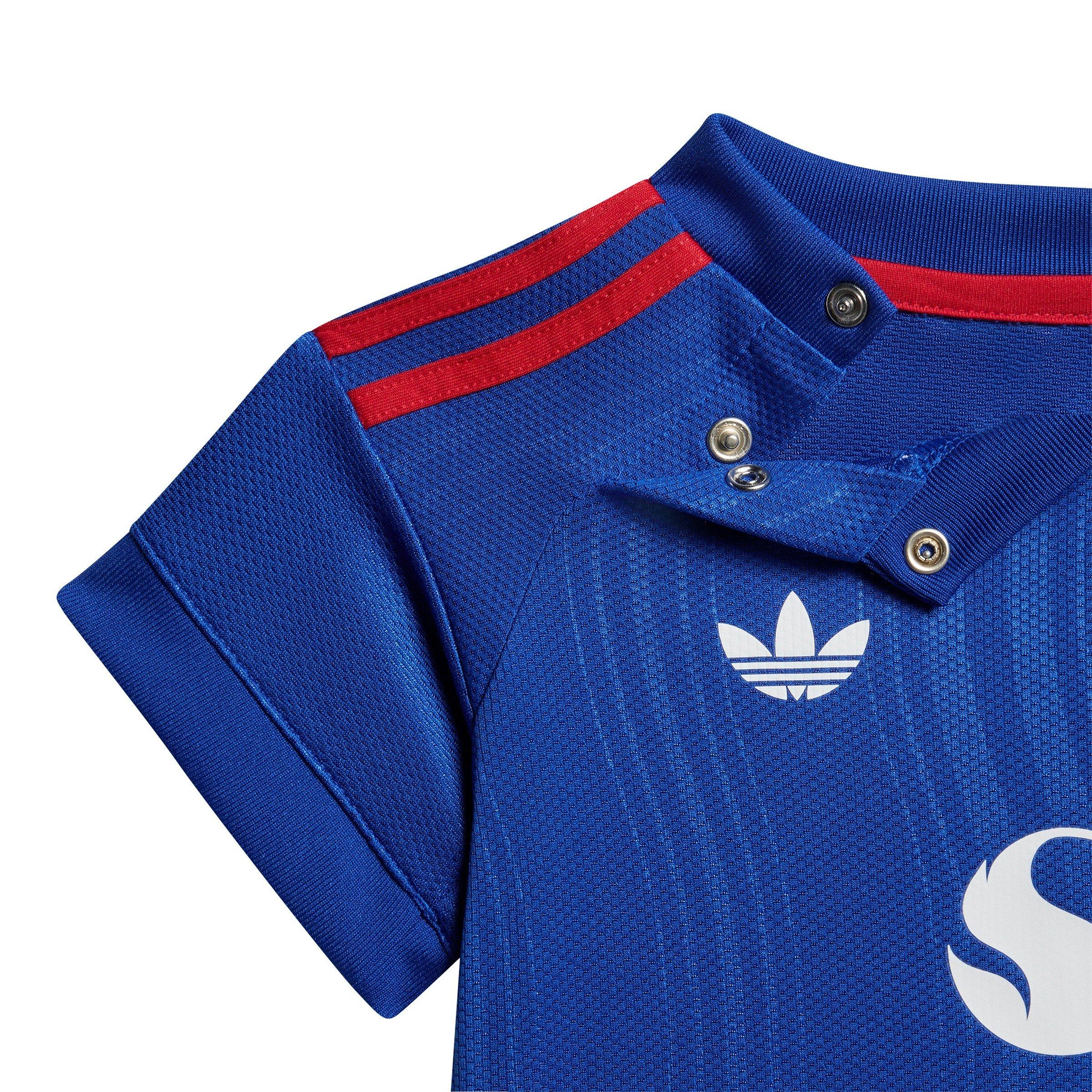 Bleu/Rouge - adidas - Manchester United Away Baby Kit 2026/27 - 5