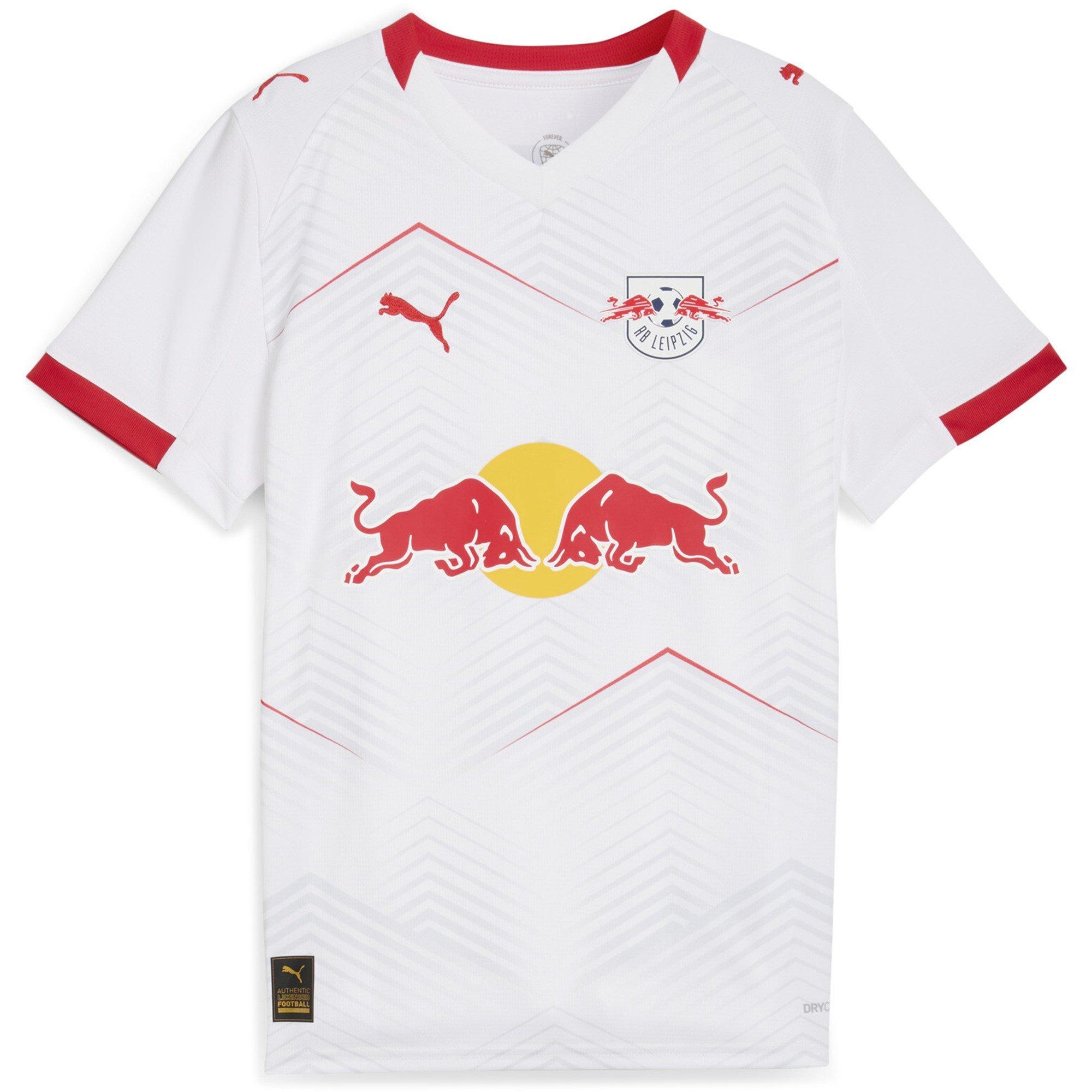 White/Red - Puma - RB Leipzig Home Shirt 2025 2026 Juniors - 1
