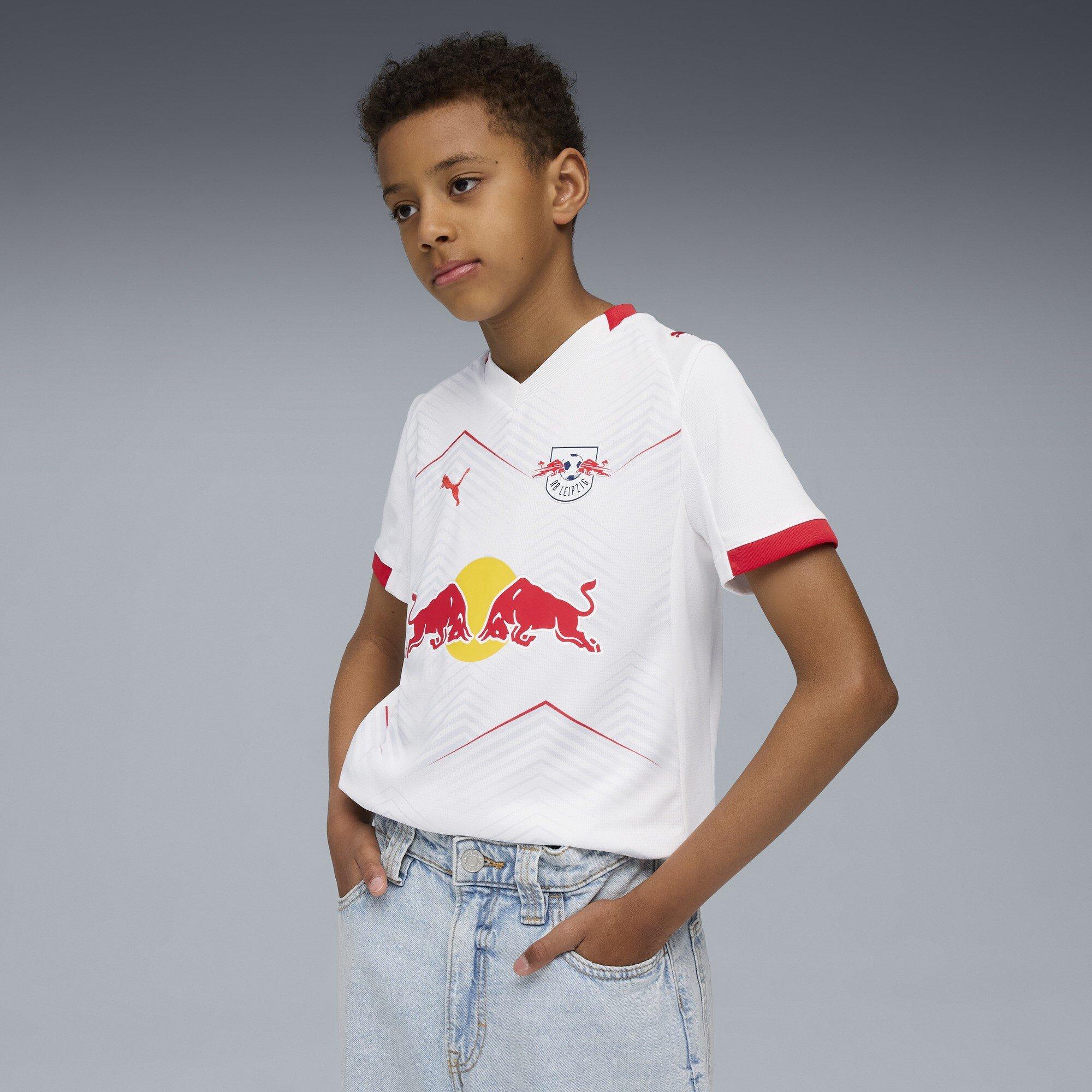 Weiß/Rot - Puma - RB Leipzig Home Shirt 2025 2026 Juniors - 3