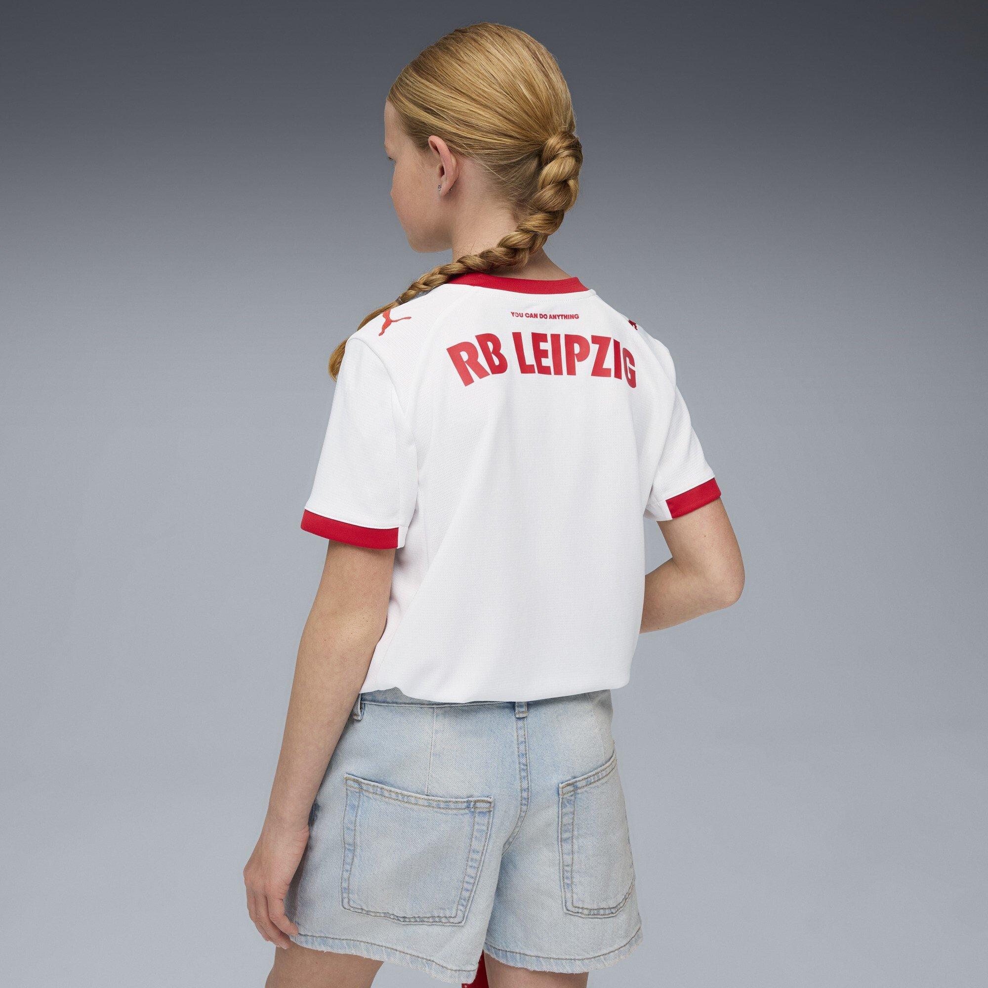 Weiß/Rot - Puma - RB Leipzig Home Shirt 2025 2026 Juniors - 4