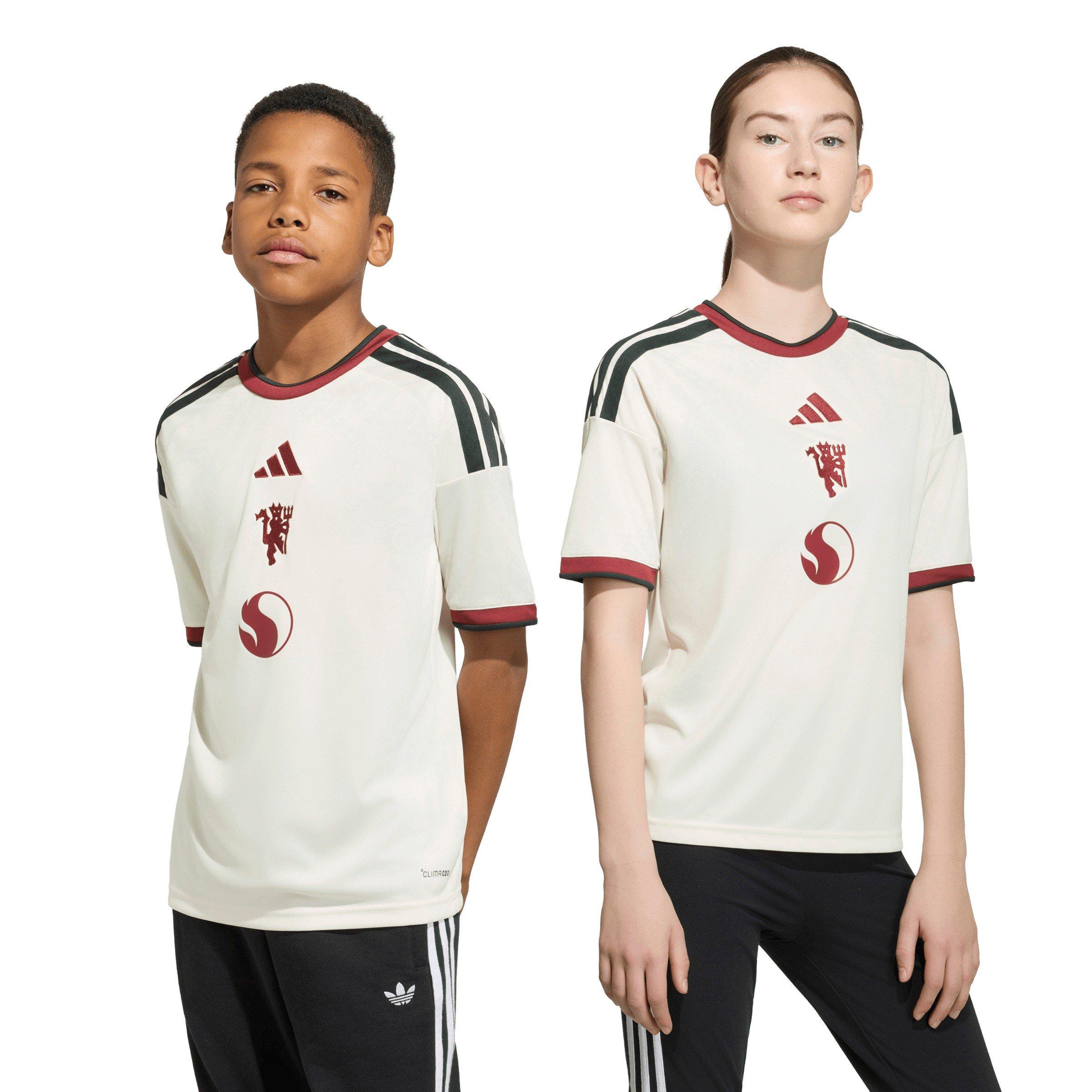 White/Red - adidas - Manchester United Third Shirt 2026/27 Juniors - 3