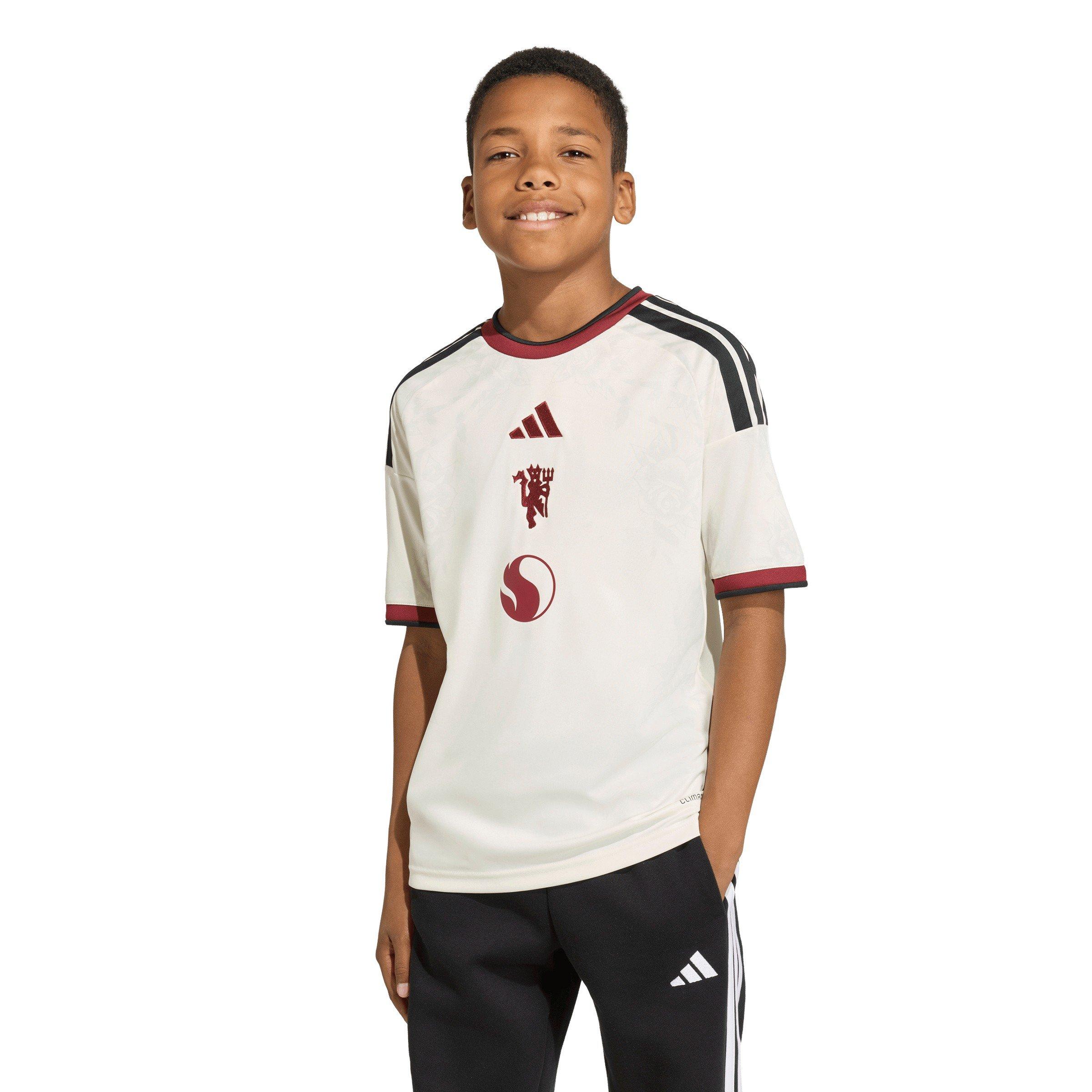 White/Red - adidas - Manchester United Third Shirt 2026/27 Juniors - 5