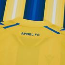 Jaune/Bleu - Macron - Apoel FC Home Shirt 2023 2024 Adults - 4