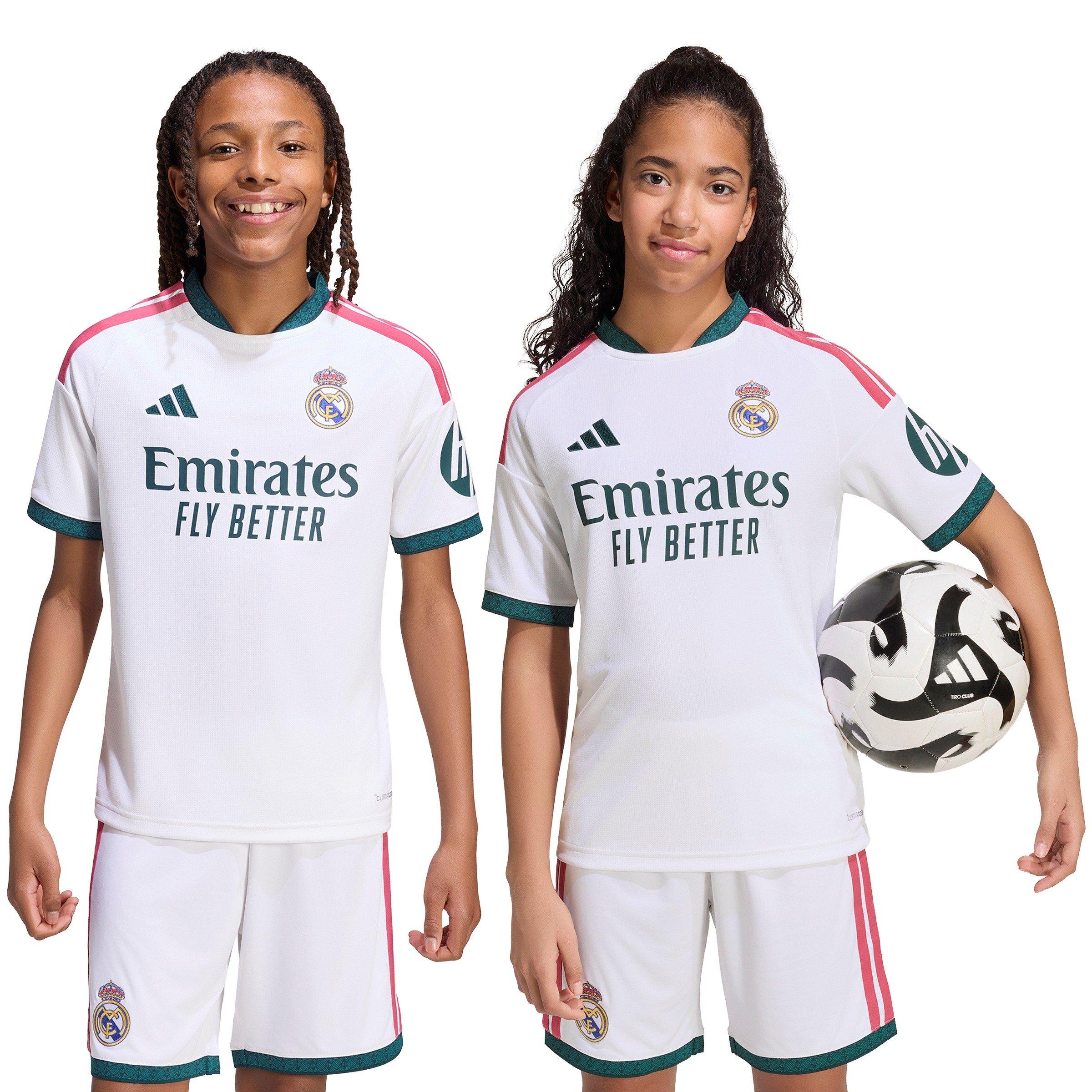 Wit/Groen - adidas - Real Madrid Home Shirt 2026/27 Juniors - 3