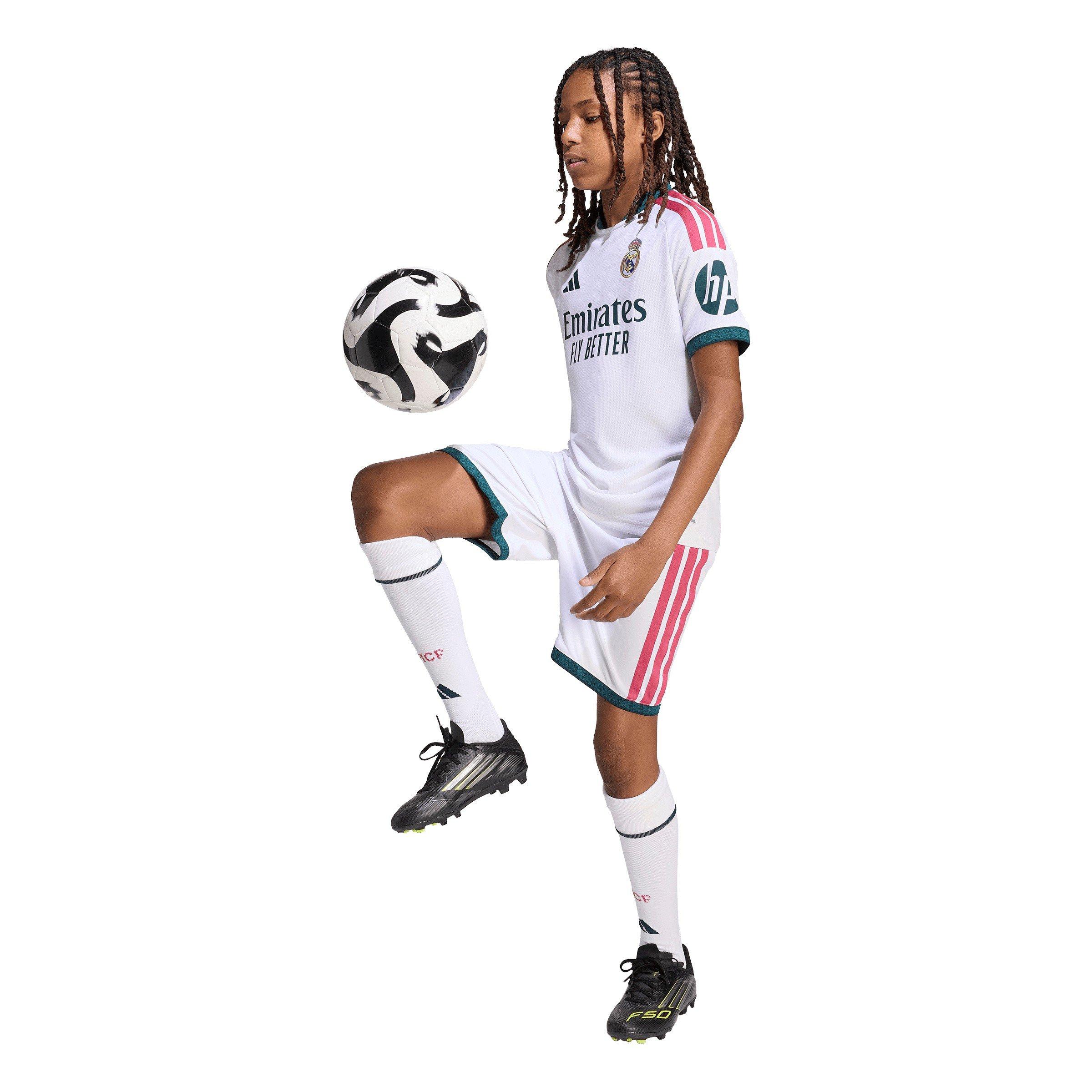 Wit/Groen - adidas - Real Madrid Home Shirt 2026/27 Juniors - 7