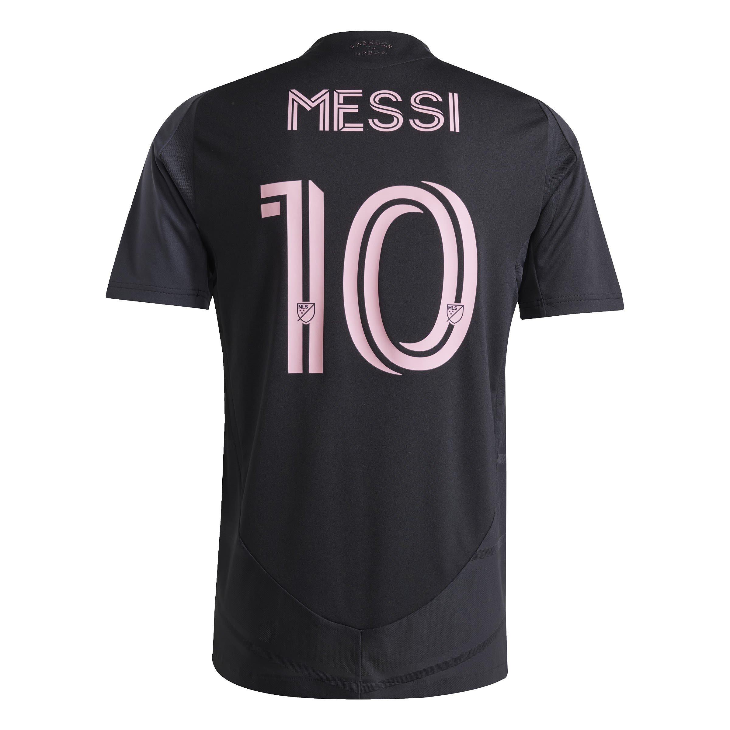 Preto - adidas - Inter Miami Messi Authentic Away Shirt 2025 2026 Adults - 2