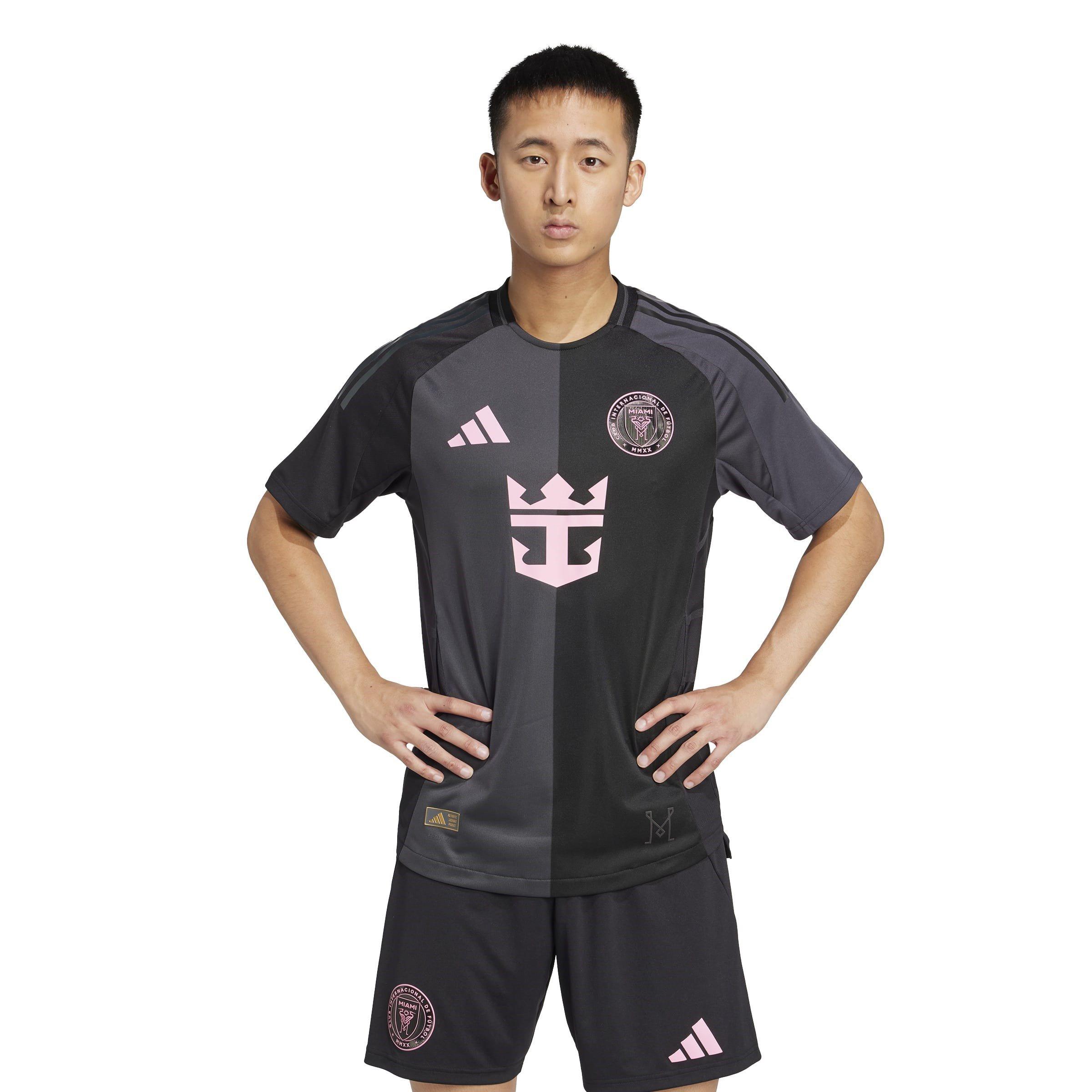 Preto - adidas - Inter Miami Messi Authentic Away Shirt 2025 2026 Adults - 3