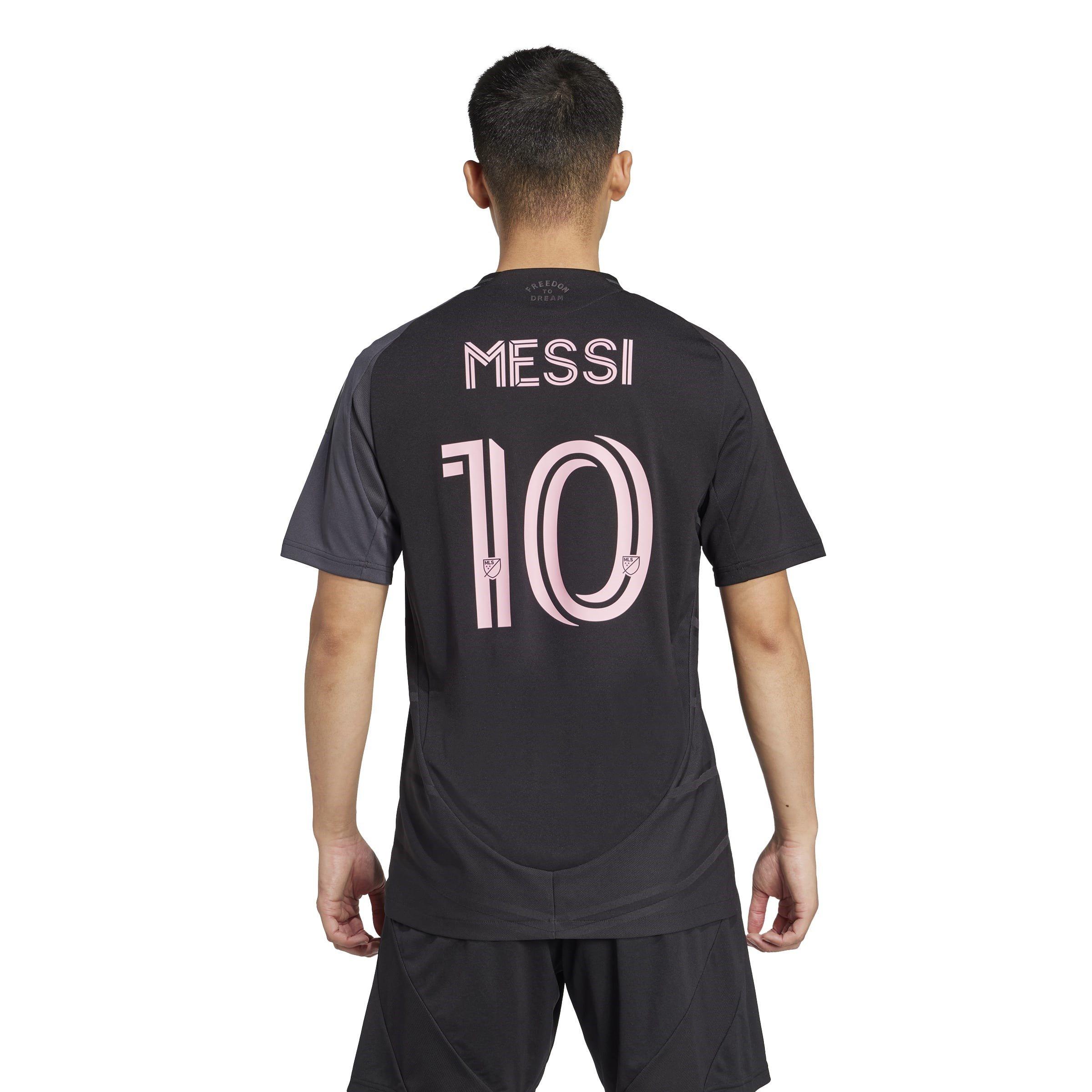 Preto - adidas - Inter Miami Messi Authentic Away Shirt 2025 2026 Adults - 4