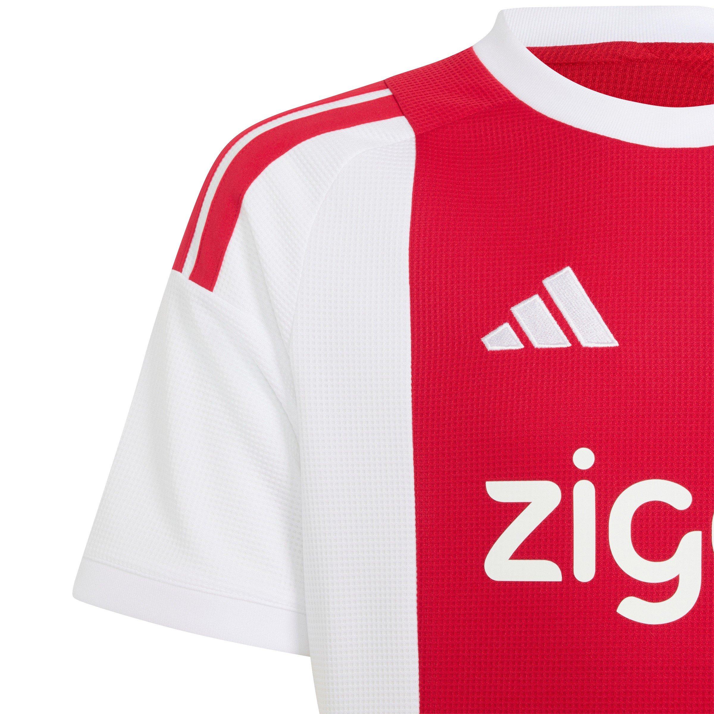 Blanc/Rouge - adidas - Ajax Home Shirt 2026/27 Juniors - 5