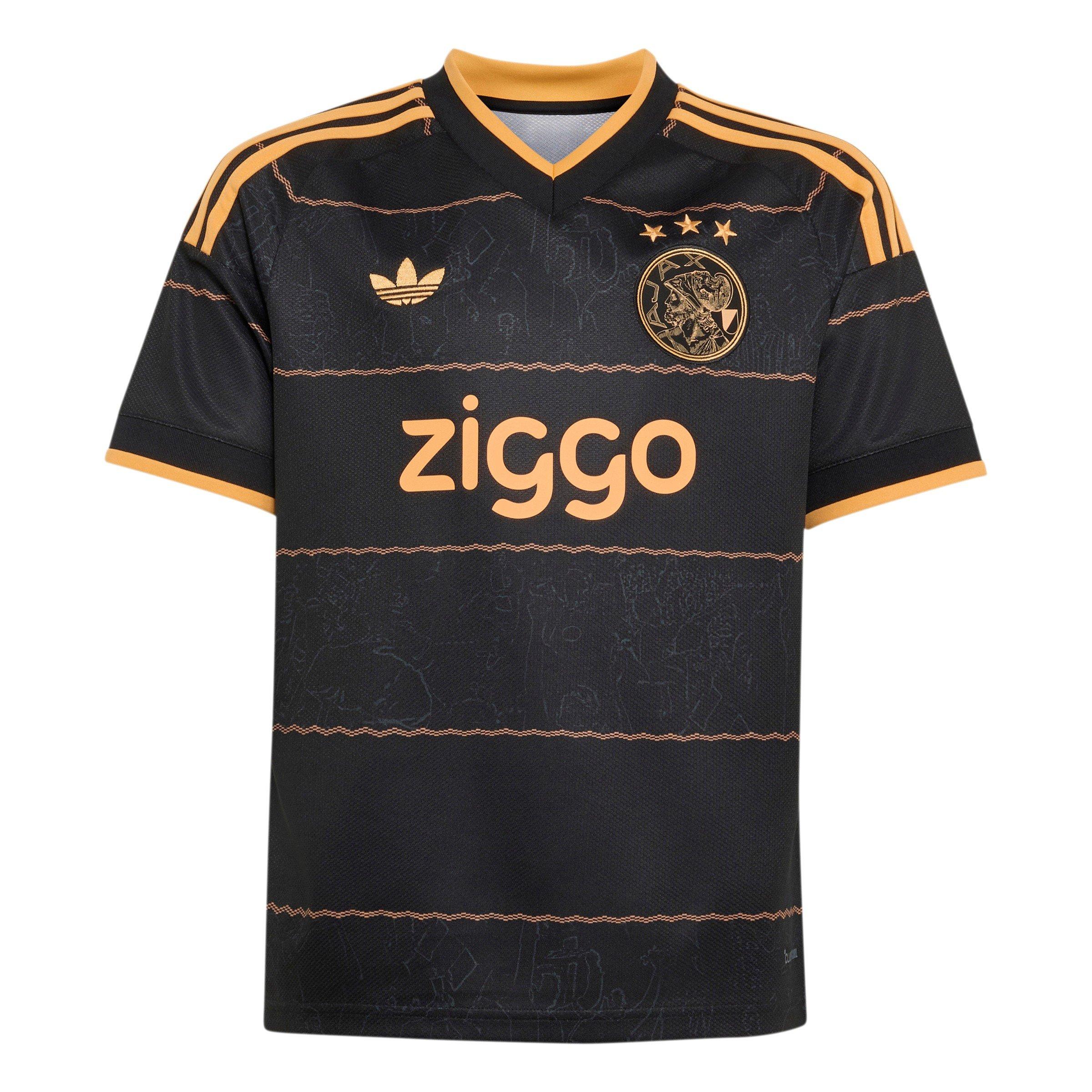 Black/Orange - adidas - Ajax Away Shirt 2026/27 Juniors - 1