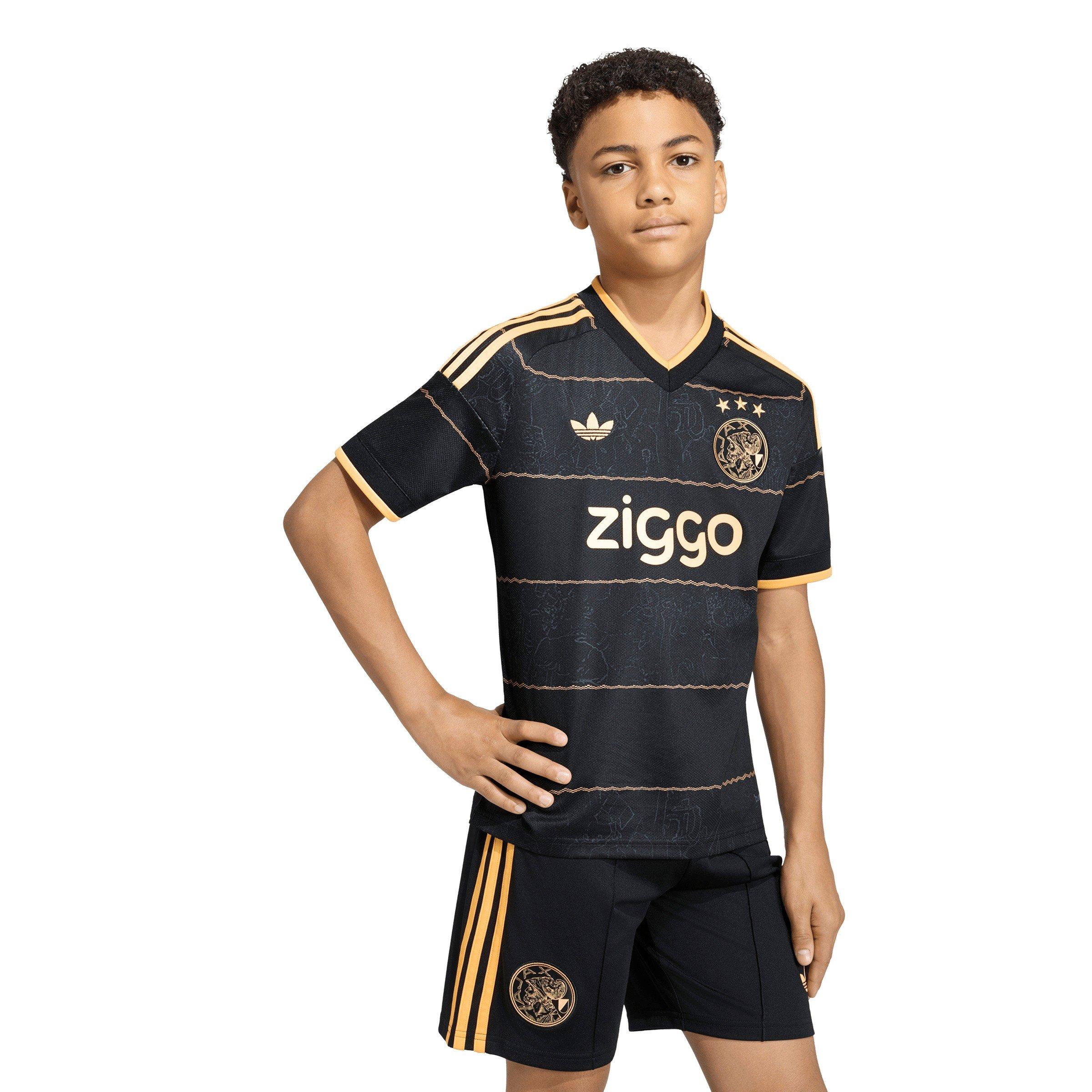Noir/Orange - adidas - Ajax Away Shirt 2026/27 Juniors - 3