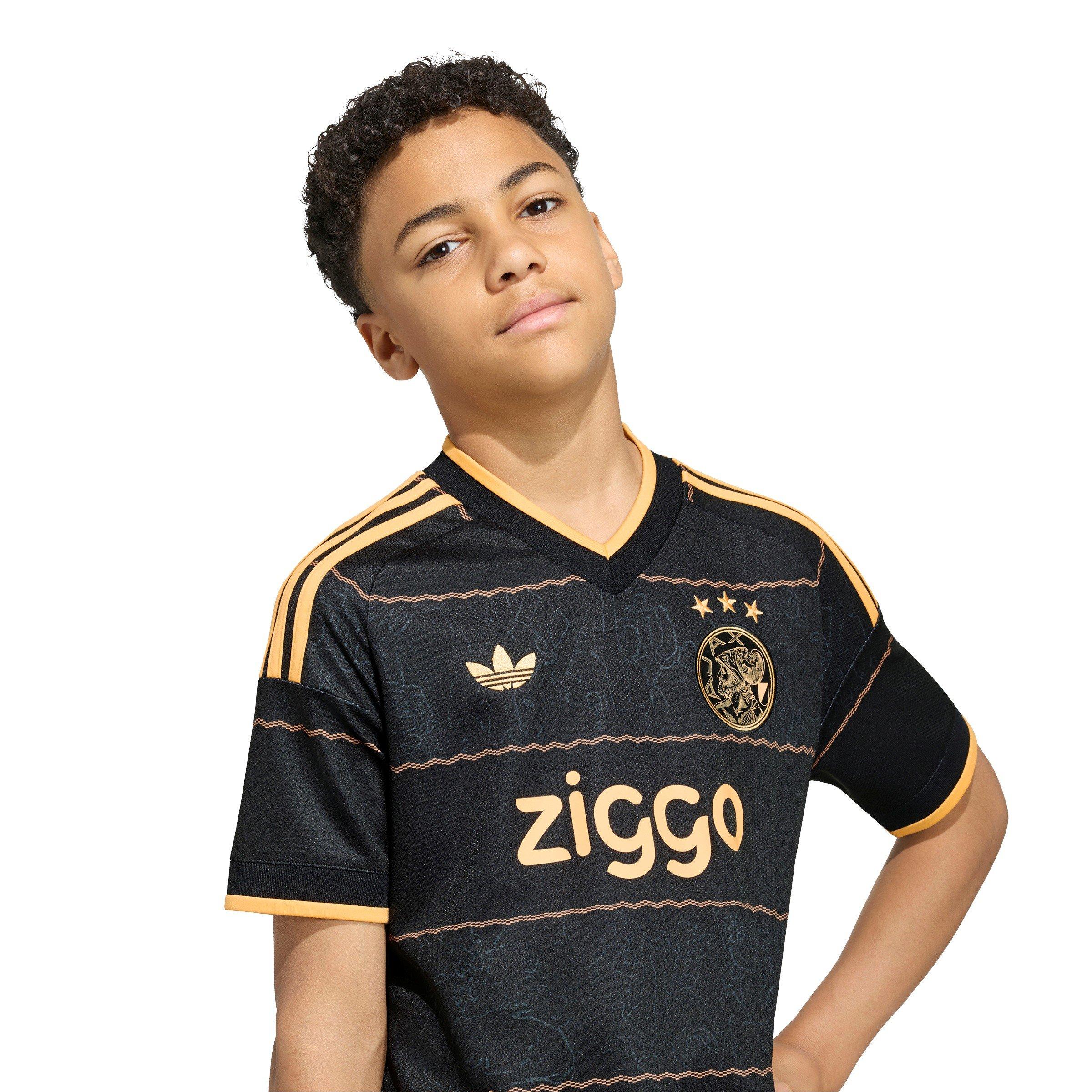 Noir/Orange - adidas - Ajax Away Shirt 2026/27 Juniors - 5