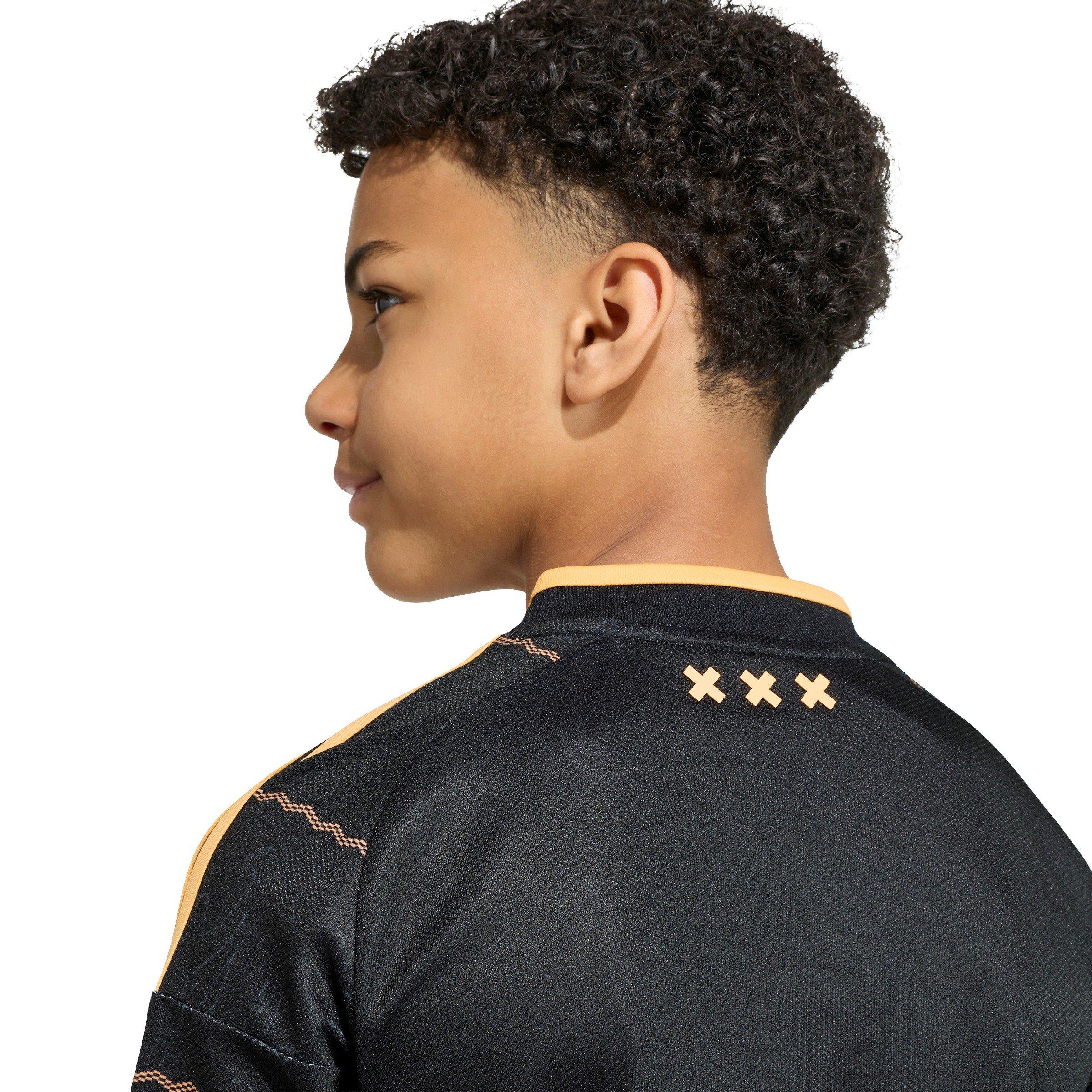 Noir/Orange - adidas - Ajax Away Shirt 2026/27 Juniors - 6