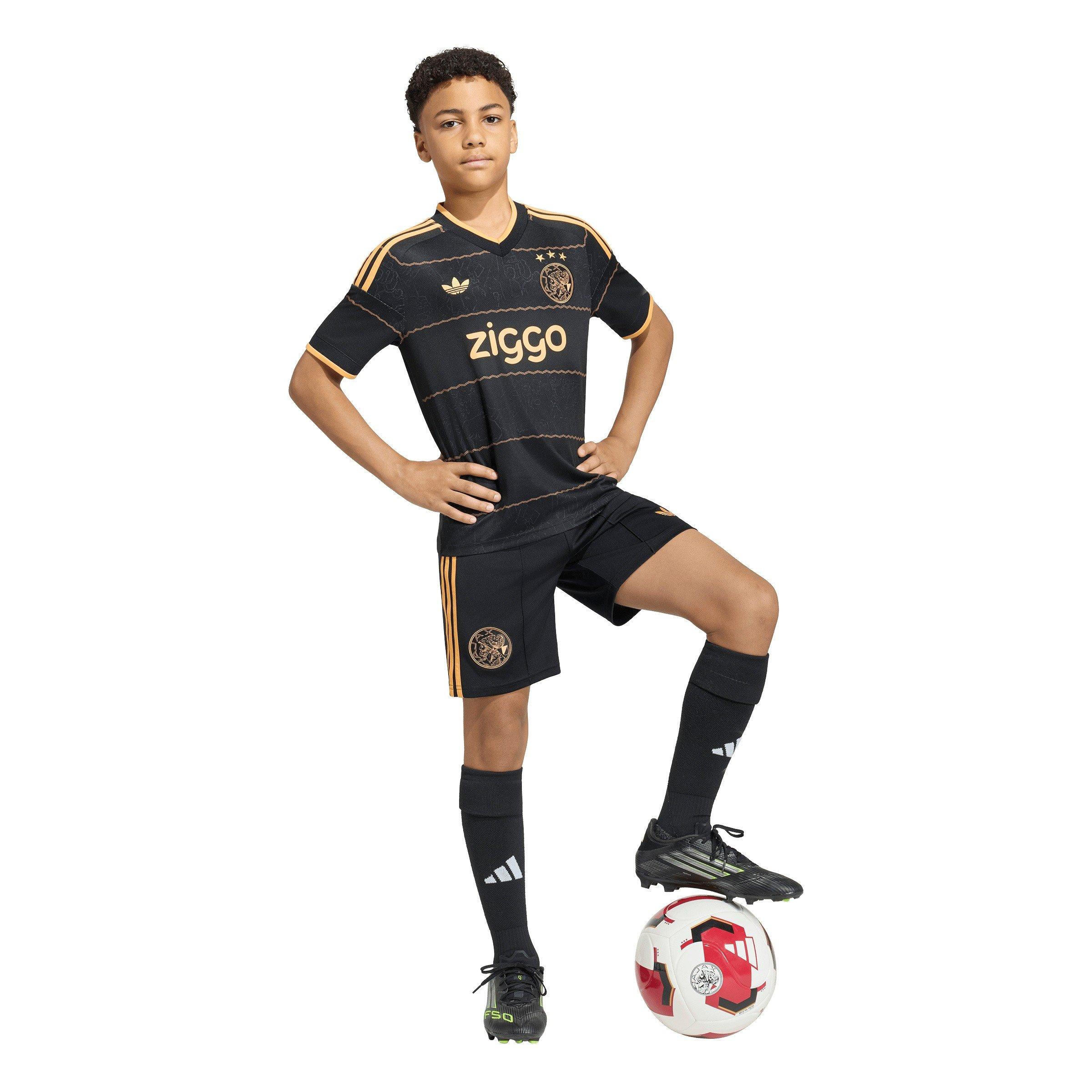 Noir/Orange - adidas - Ajax Away Shirt 2026/27 Juniors - 7