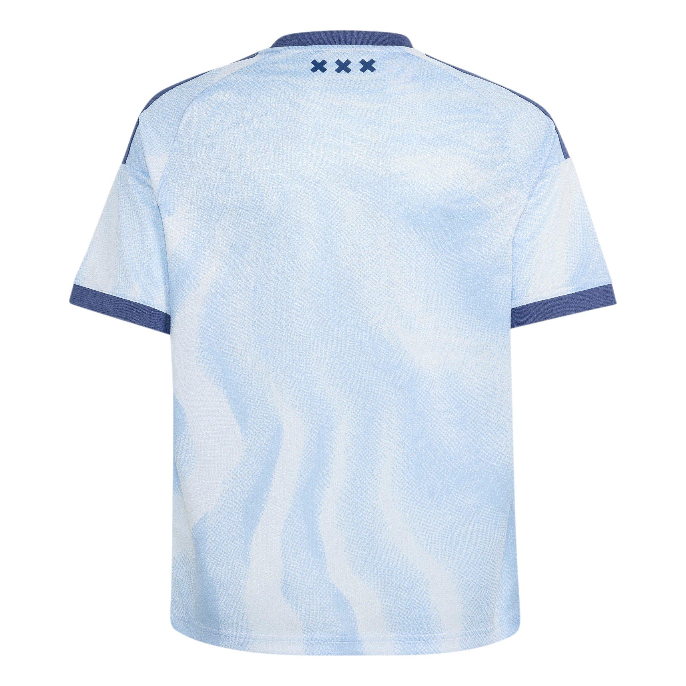 Blå/Hvid - adidas - Ajax Third Shirt 2026/27 Juniors - 2