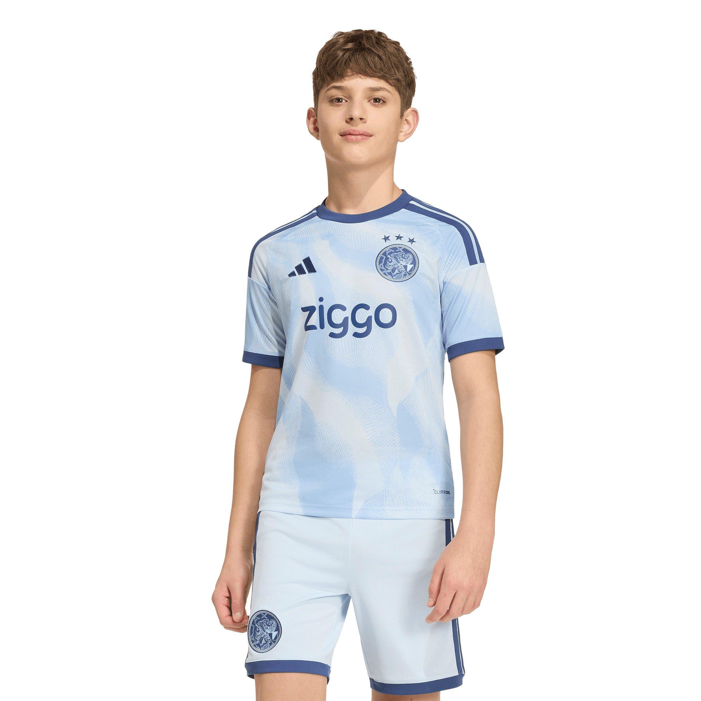 Blå/Hvid - adidas - Ajax Third Shirt 2026/27 Juniors - 3