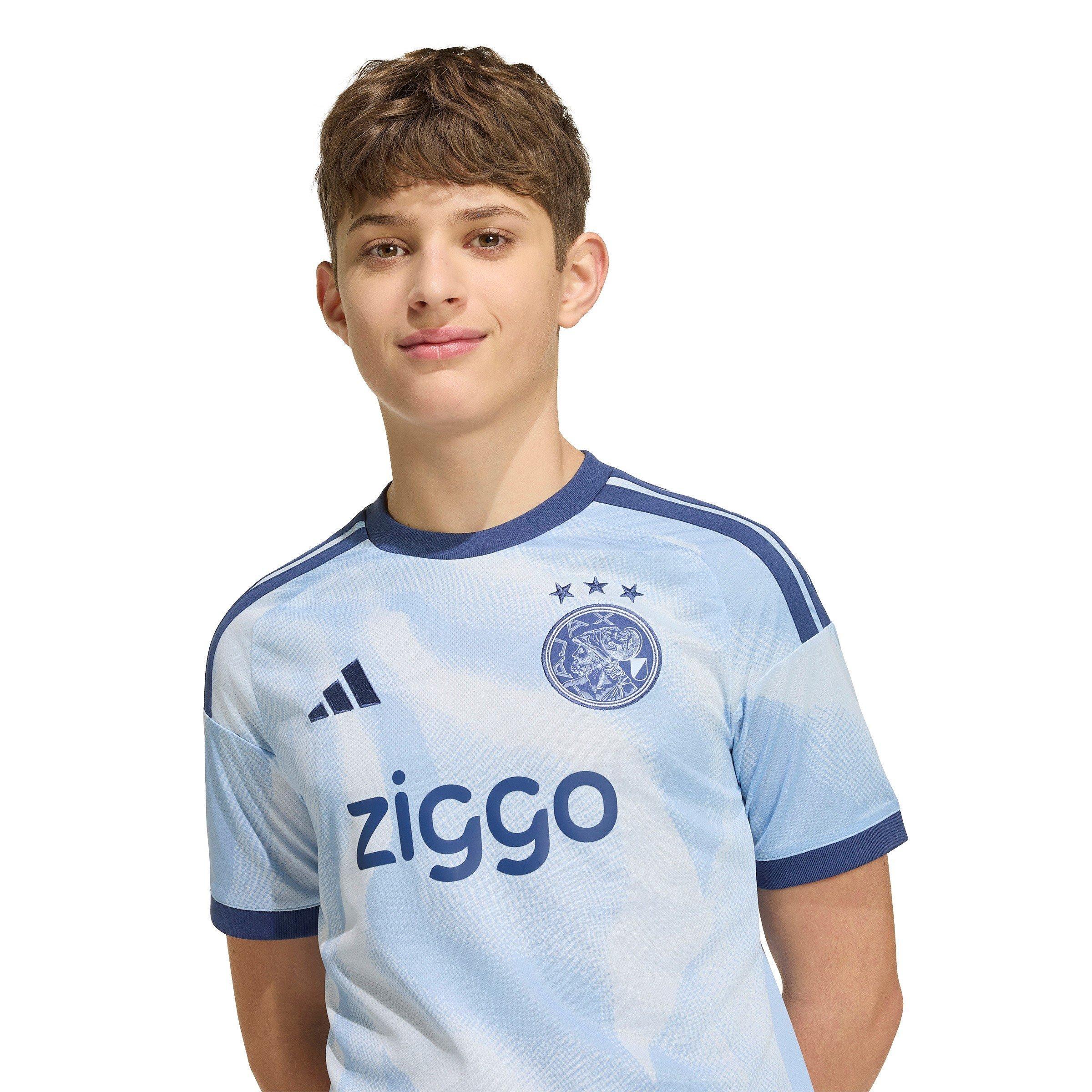 Blå/Hvid - adidas - Ajax Third Shirt 2026/27 Juniors - 5