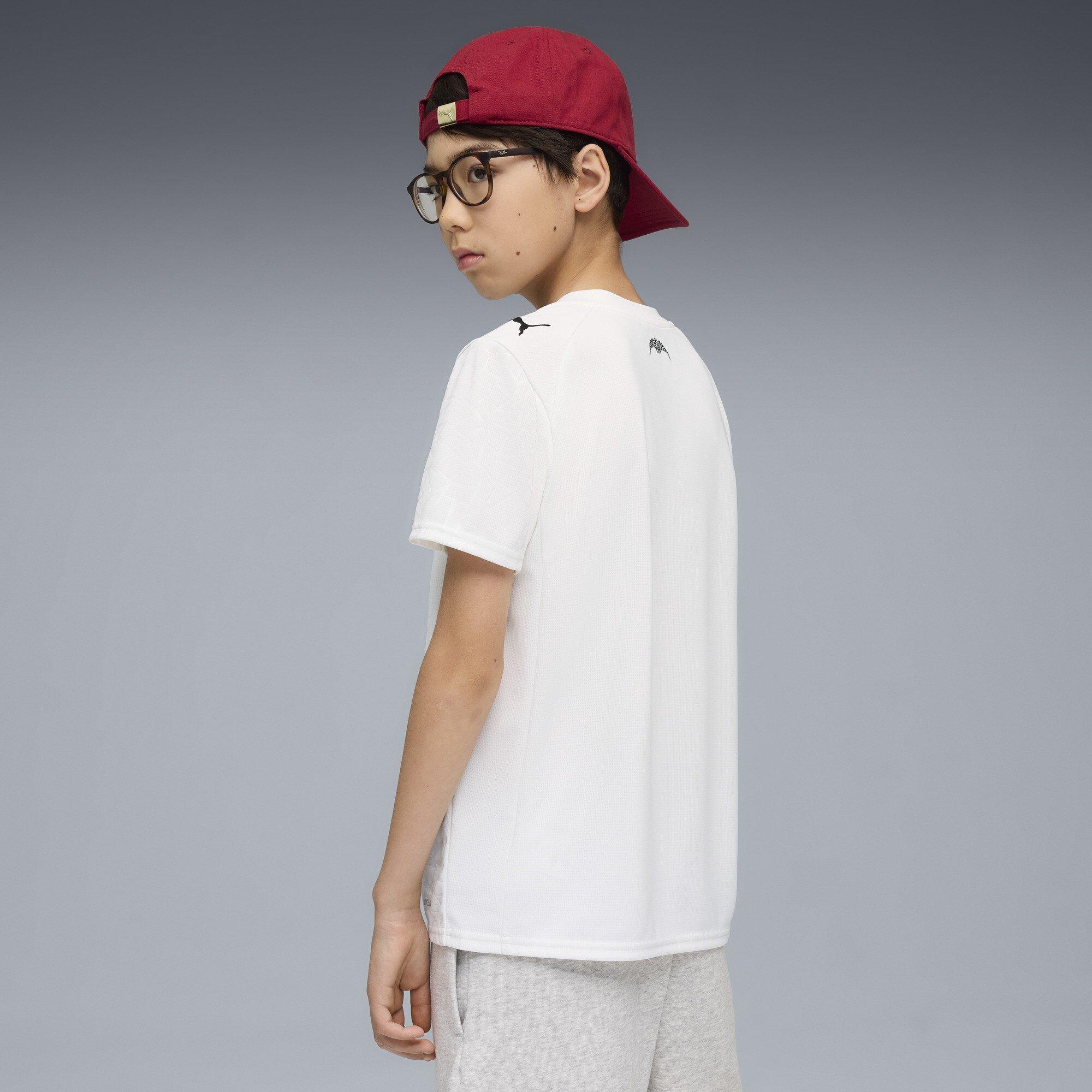 White - Puma - Valencia Home Shirt 2025 2026 Juniors - 4