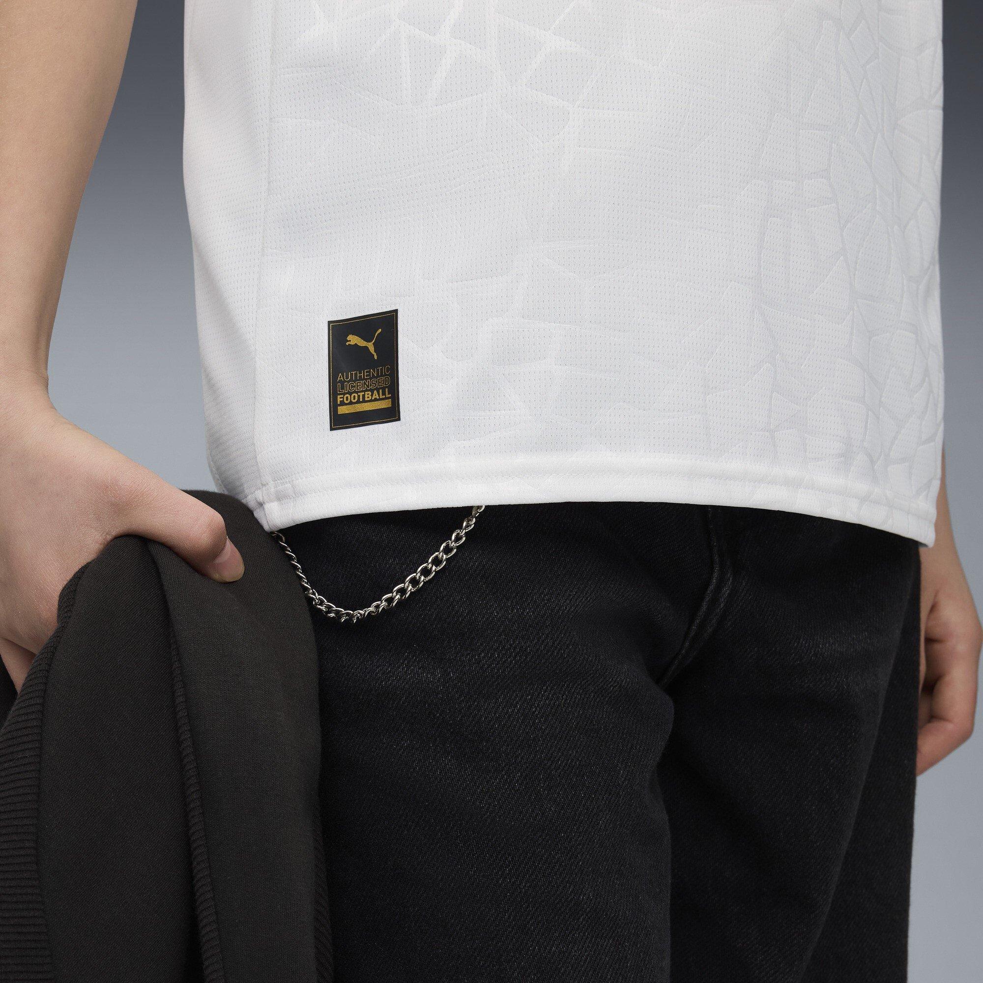 White - Puma - Valencia Home Shirt 2025 2026 Juniors - 5