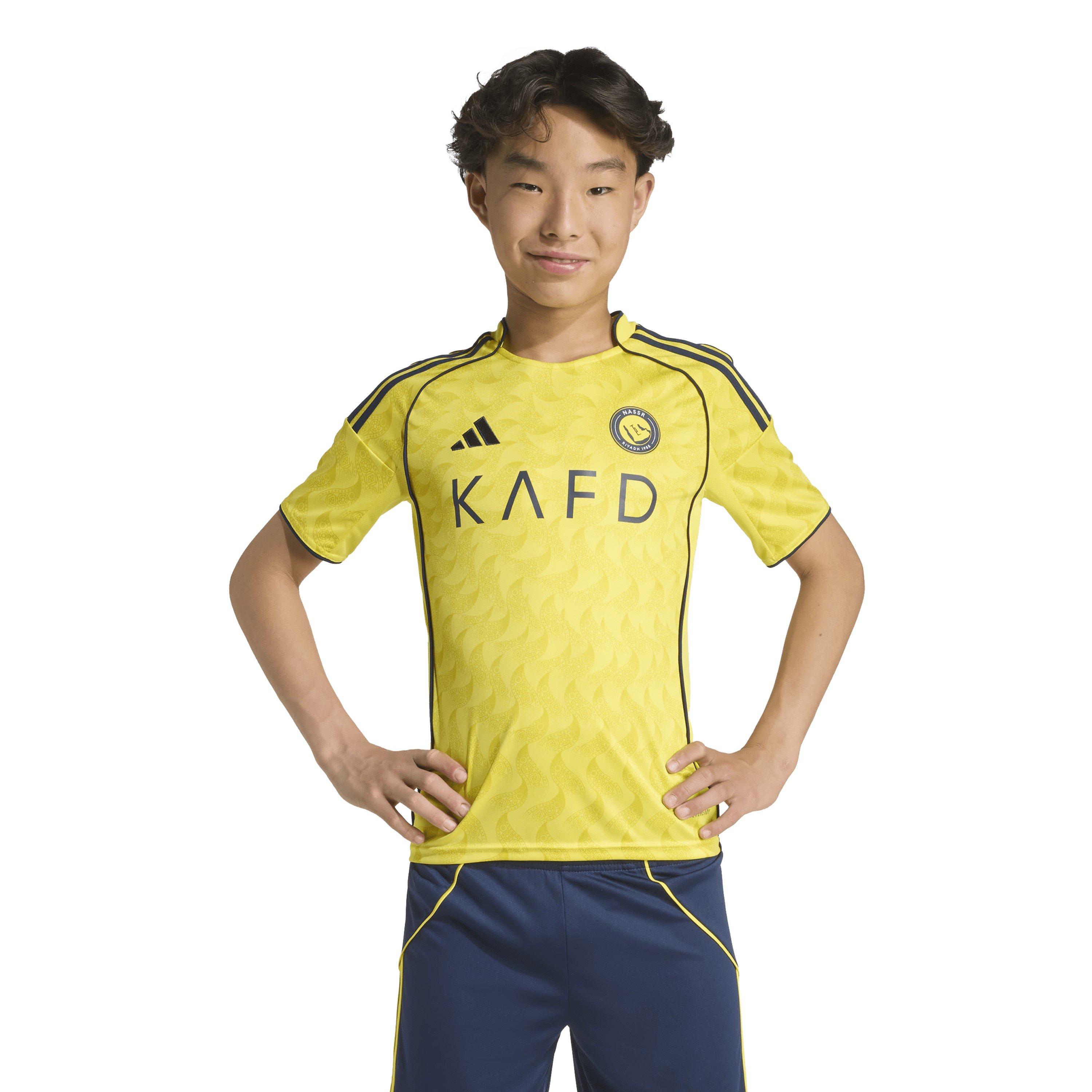 Gelb/Blau - adidas - Al Nassr Home Shirt 2026/27 Juniors - 3