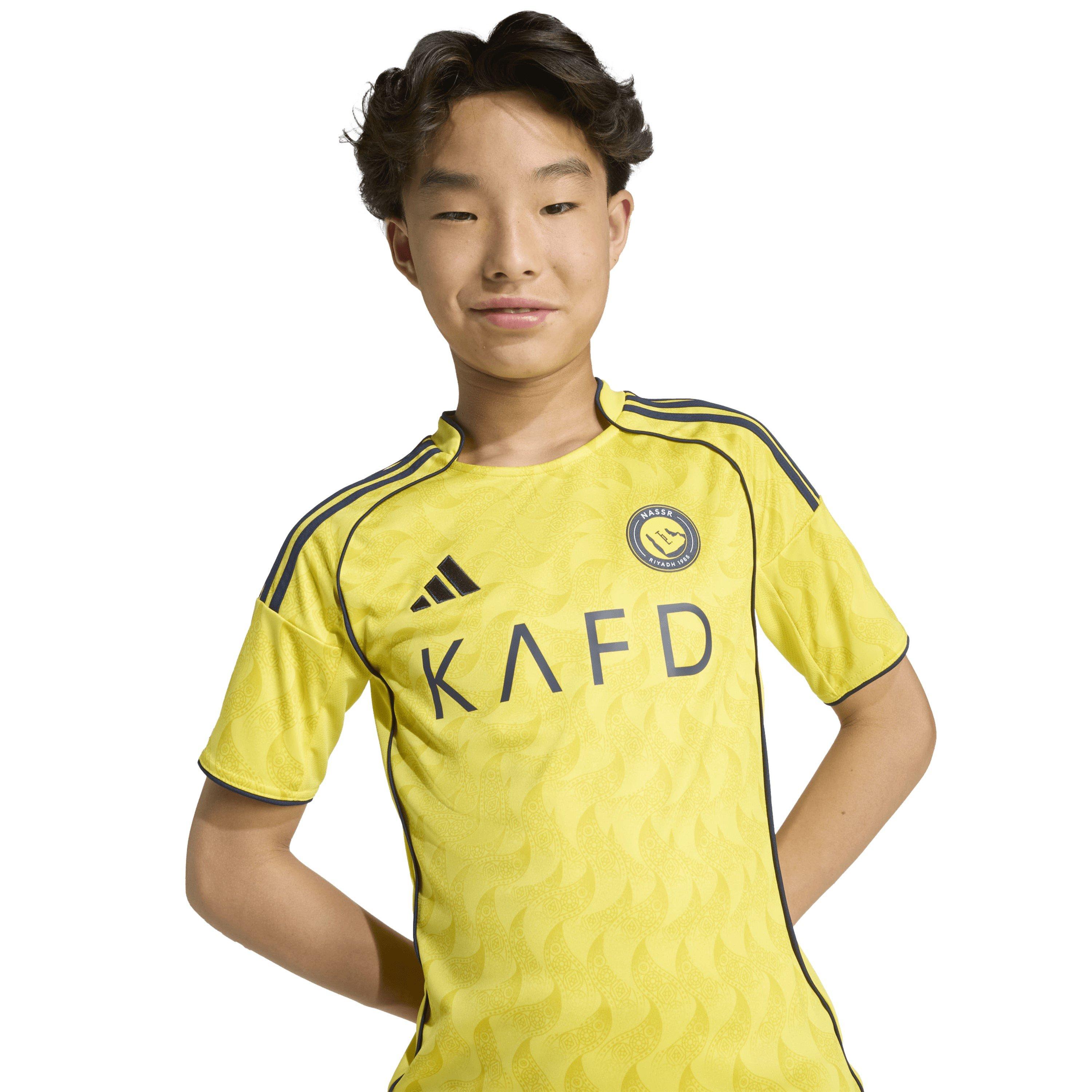 Gelb/Blau - adidas - Al Nassr Home Shirt 2026/27 Juniors - 5