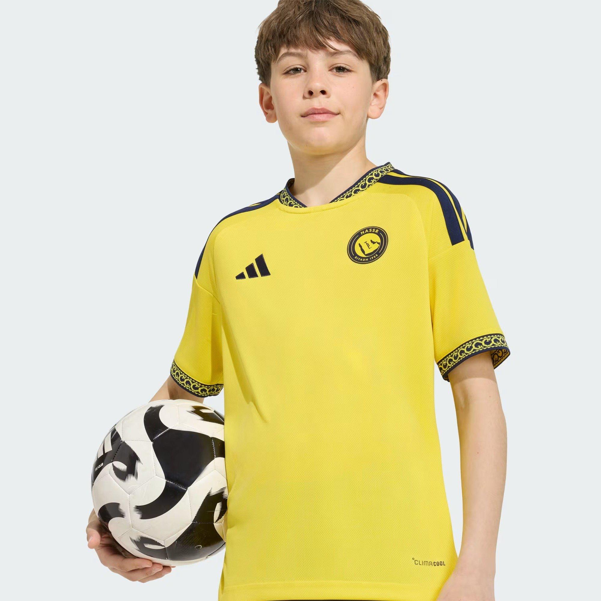 Yellow/Blue - adidas - Al Nassr Home Shirt 2026/27 CR7 Juniors - 8
